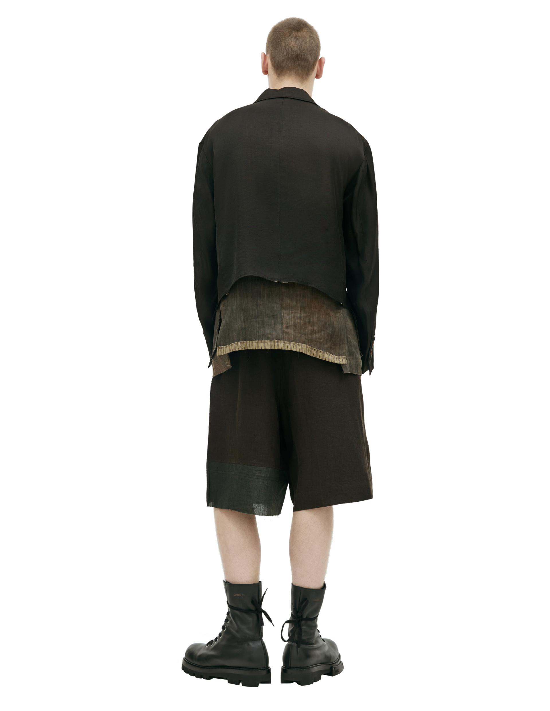 Ziggy Chen Layered blazer on buttons