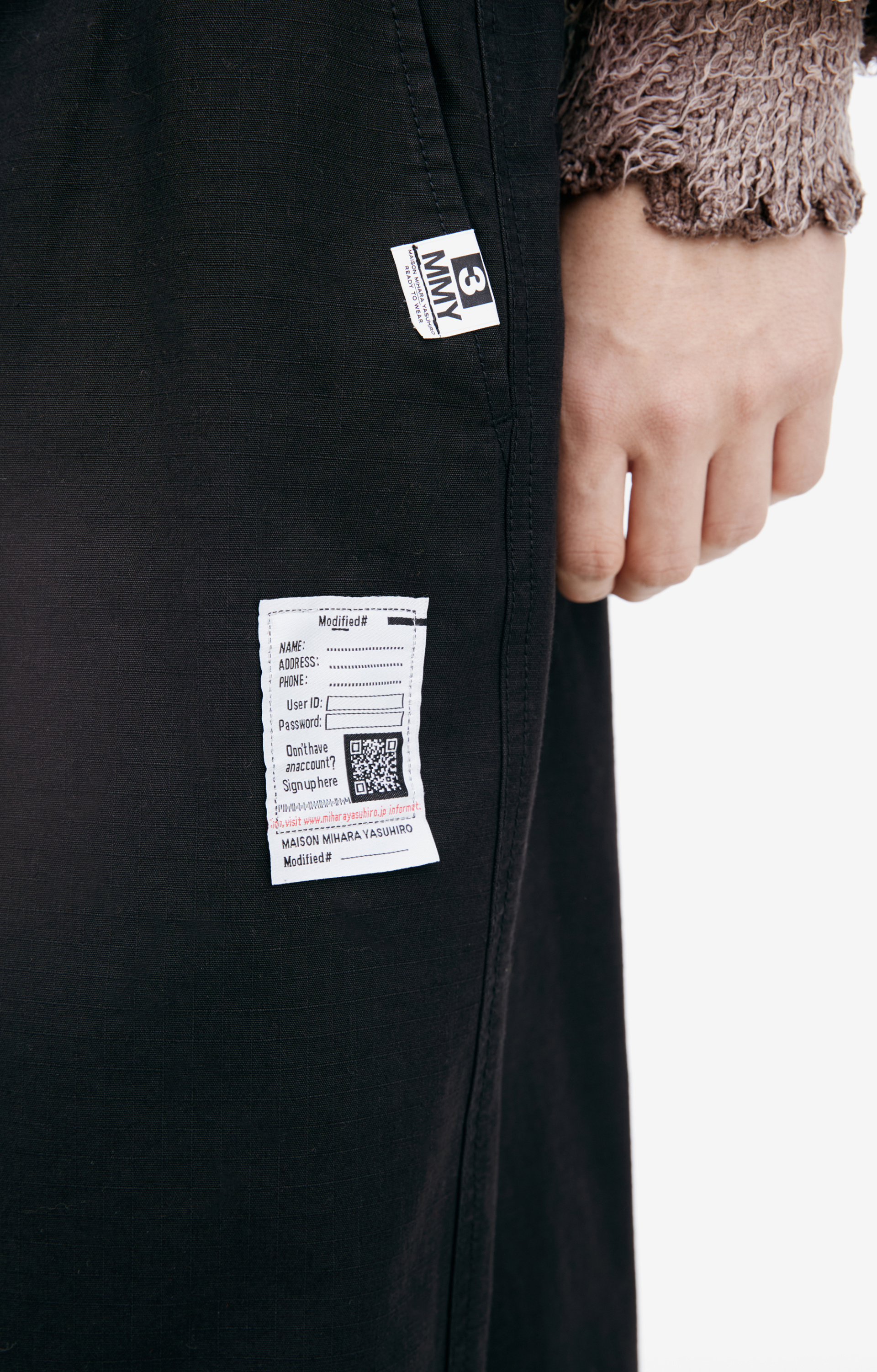 Maison Mihara Yasuhiro Cargo Ripstop Trousers