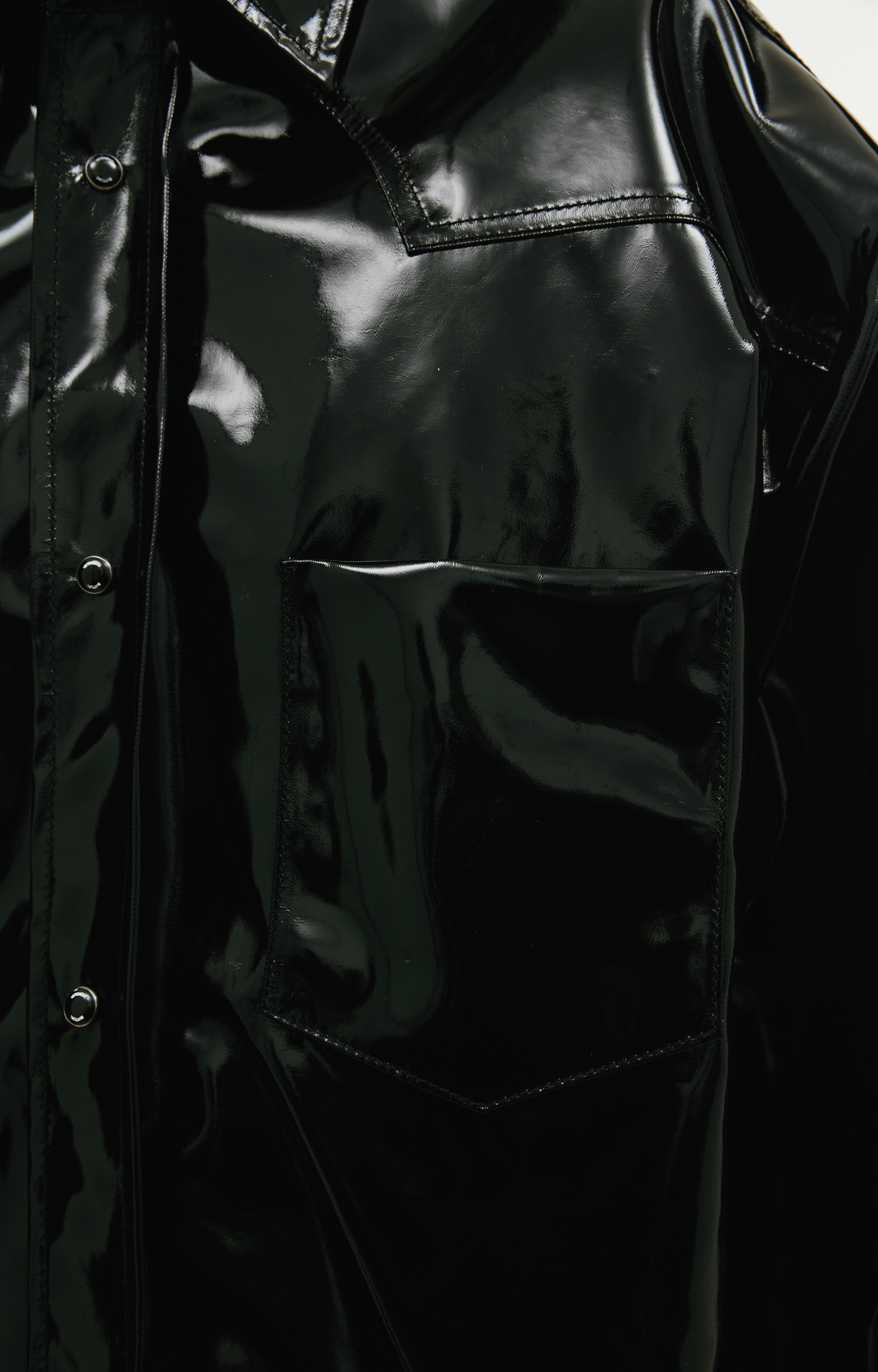 VETEMENTS Shiny rubber shirt