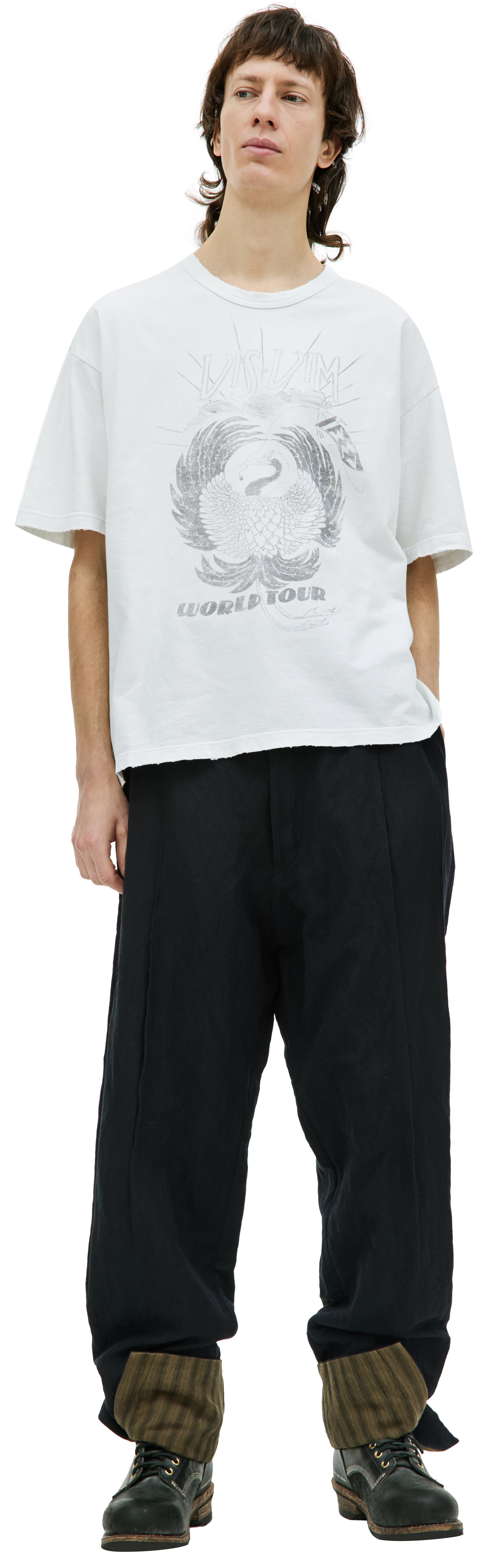 visvim World Tour сotton t-shirt