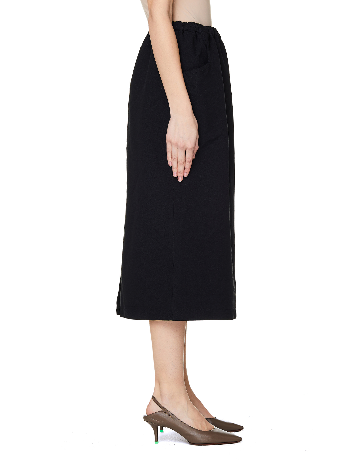 Comme des Garcons CdG Black Pencil Skirt