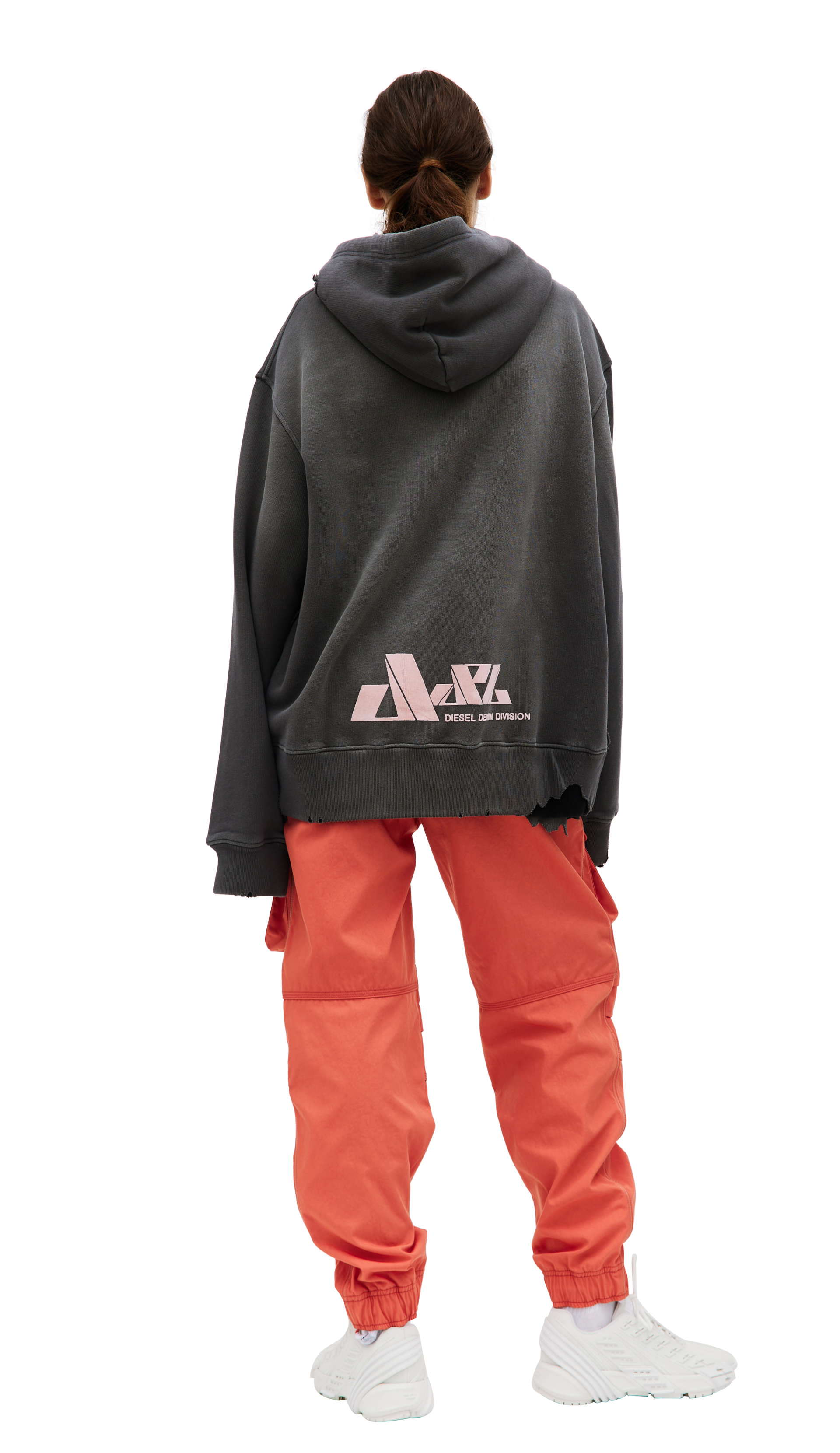 Diesel S-Macsrot printed hoodie