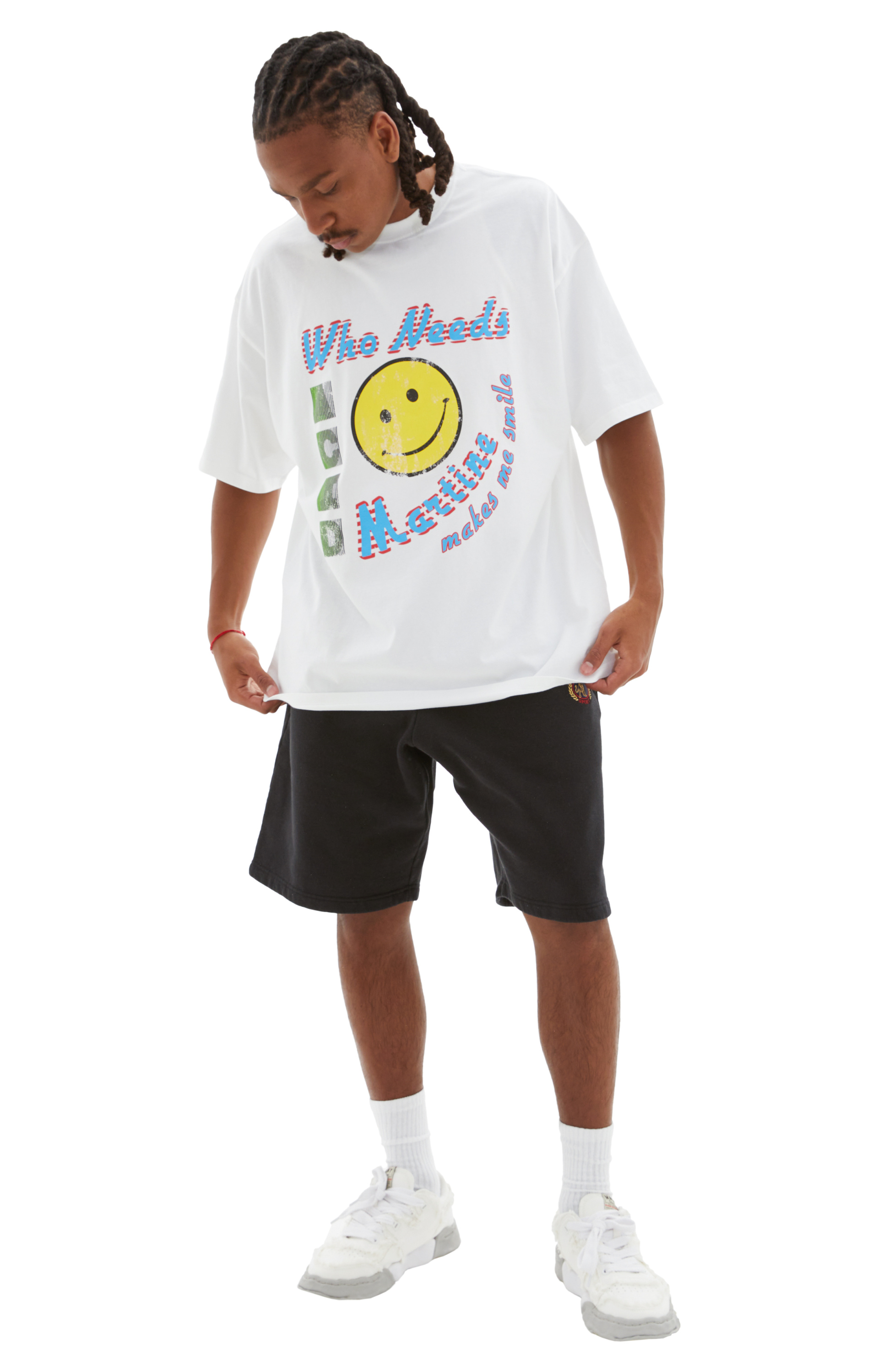 Martine Rose White print T-shirt