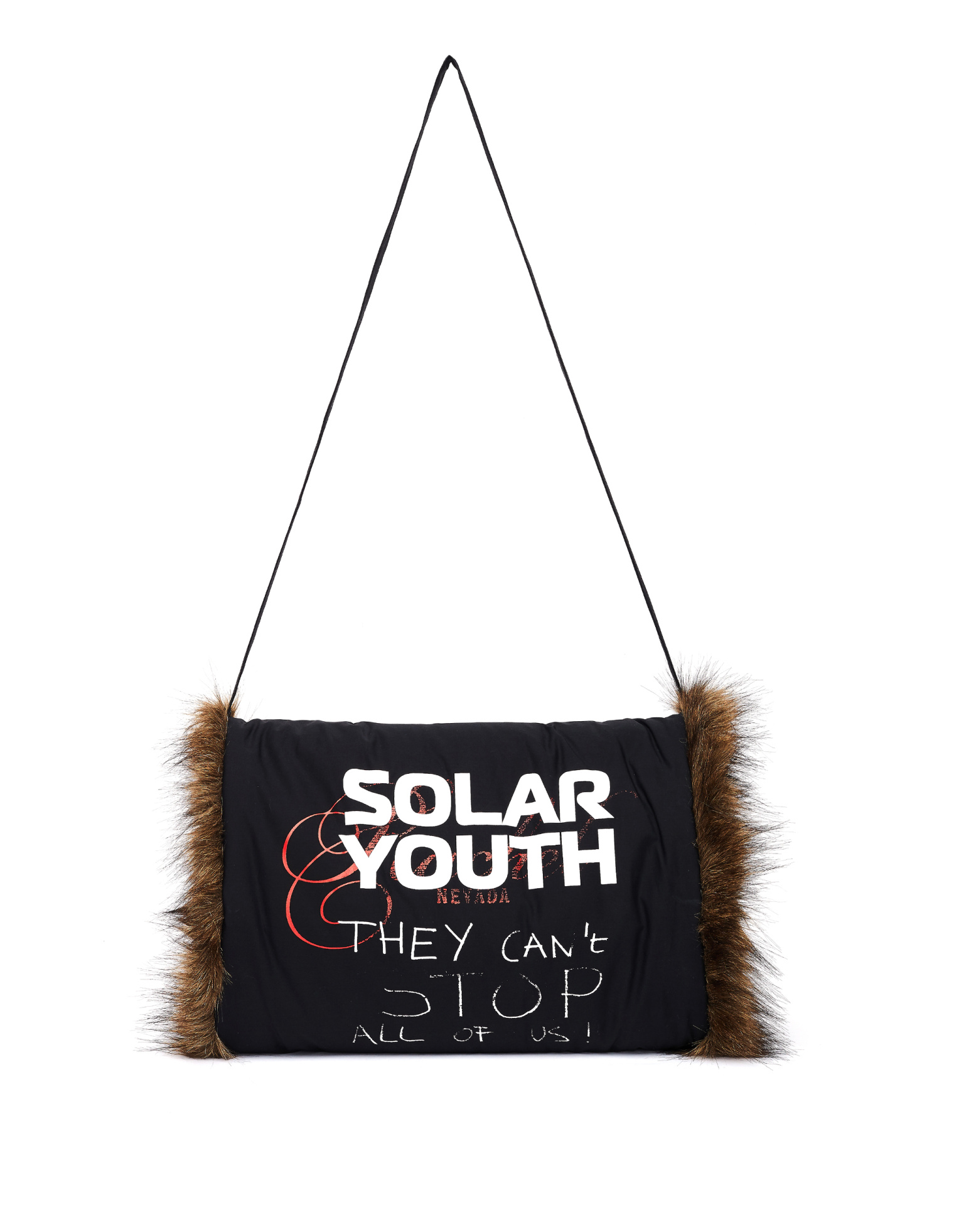 Raf Simons Solar Youth Faux Fur Muff