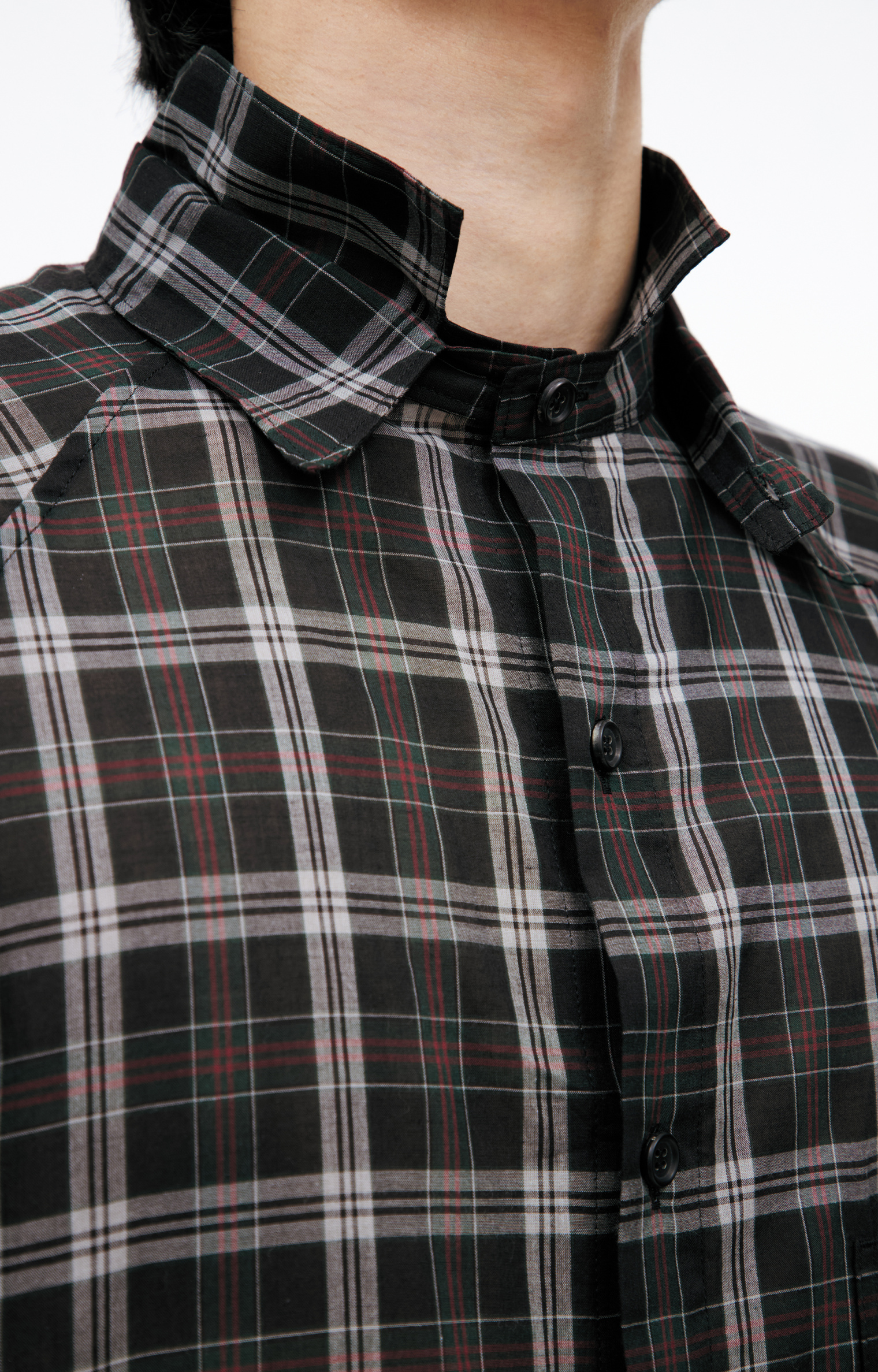 Yohji Yamamoto Check Shirt