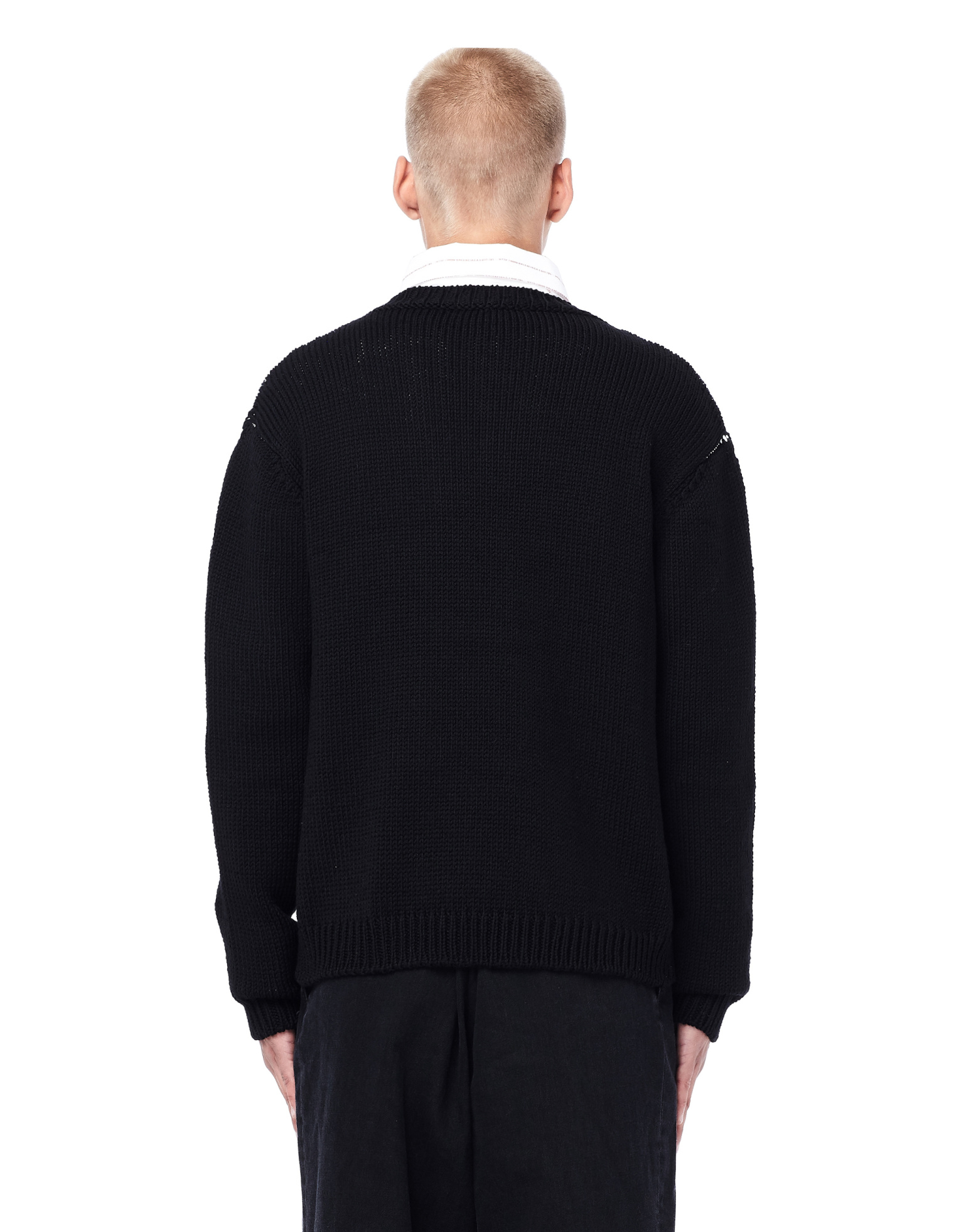 Raf Simons I <3 NY Intarsia Wool Sweater