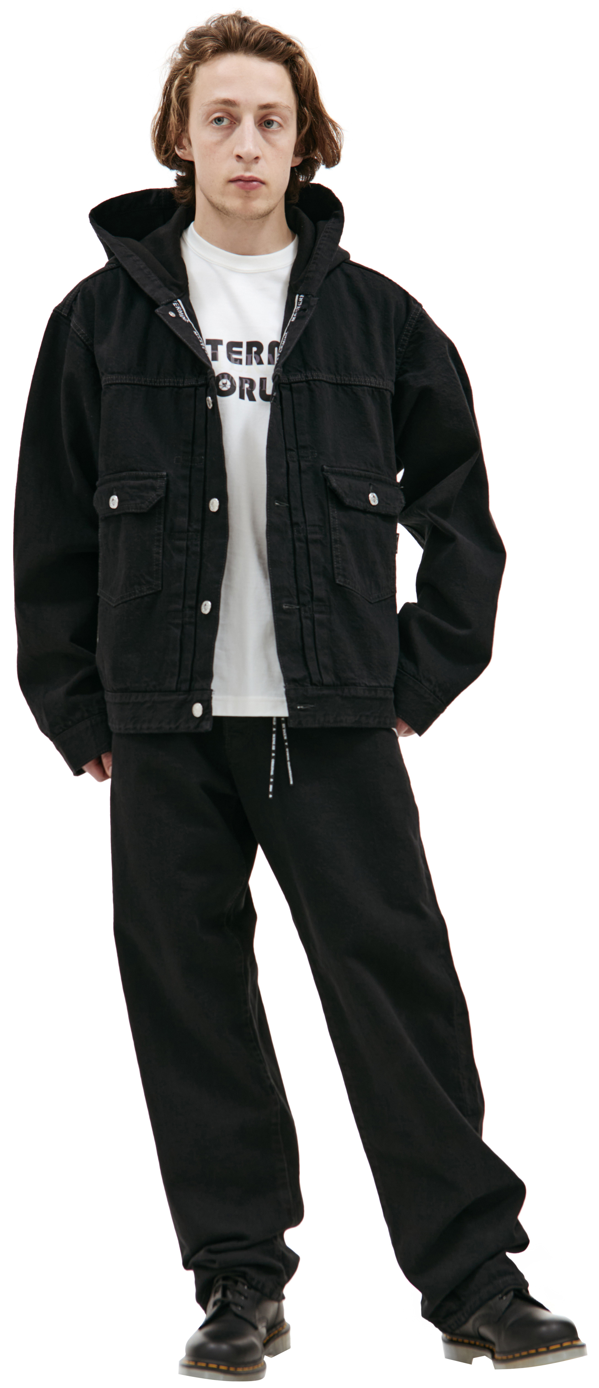 Mastermind WORLD Denim jacket with hood