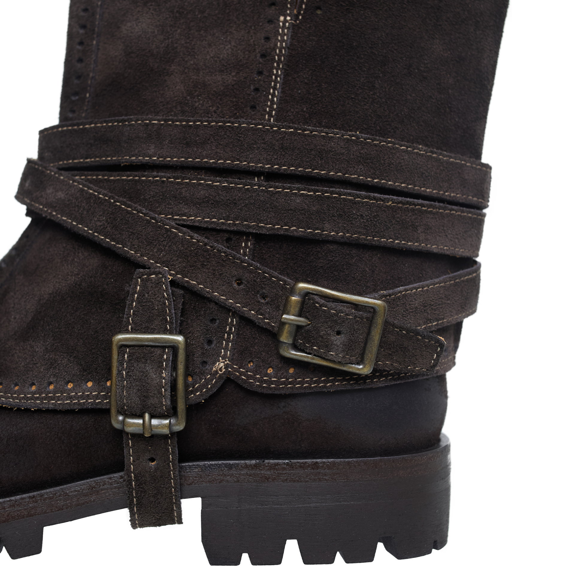 Ziggy Chen Leather boots with cuffs