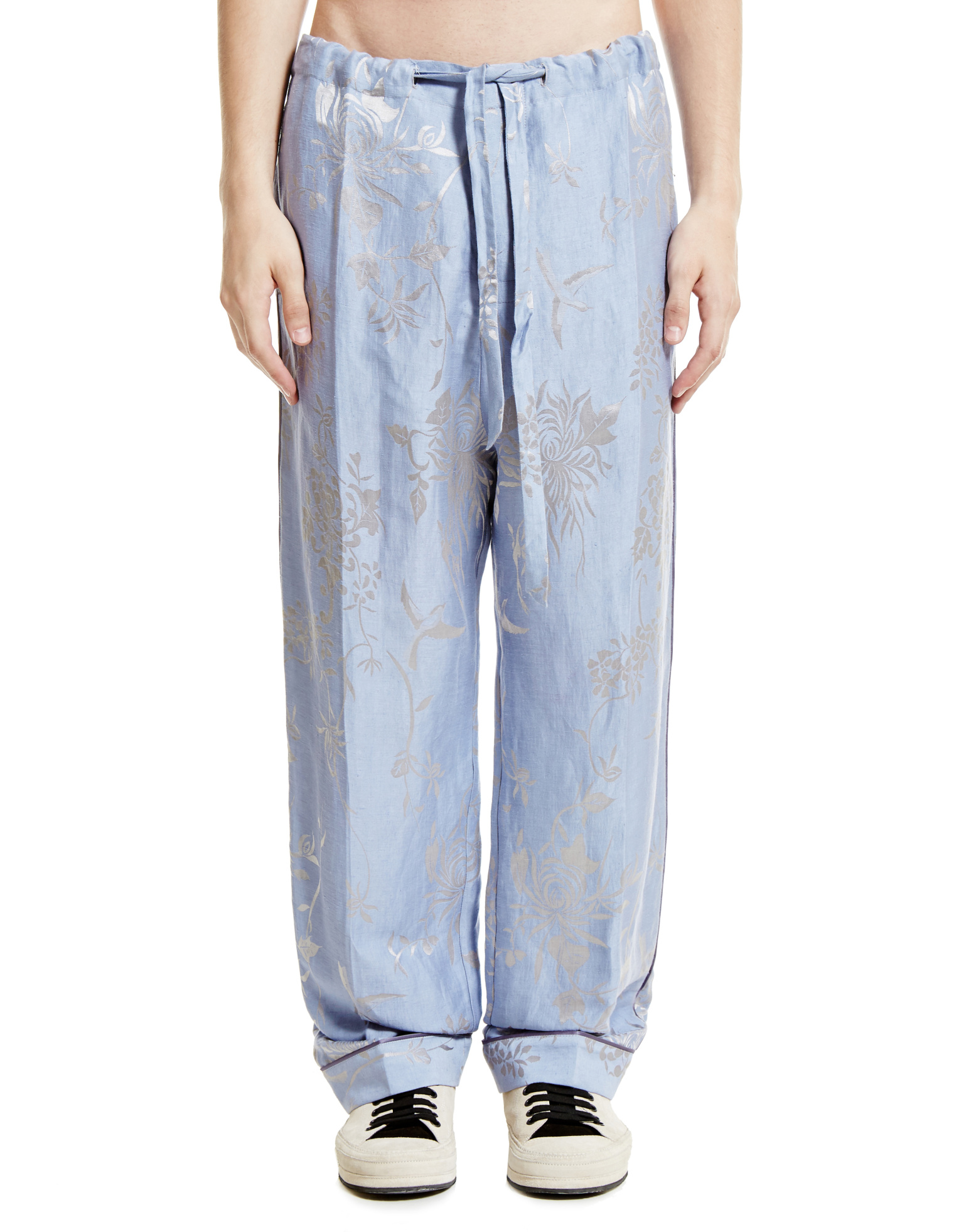 HAIDER ACKERMANN LINEN TROUSERS