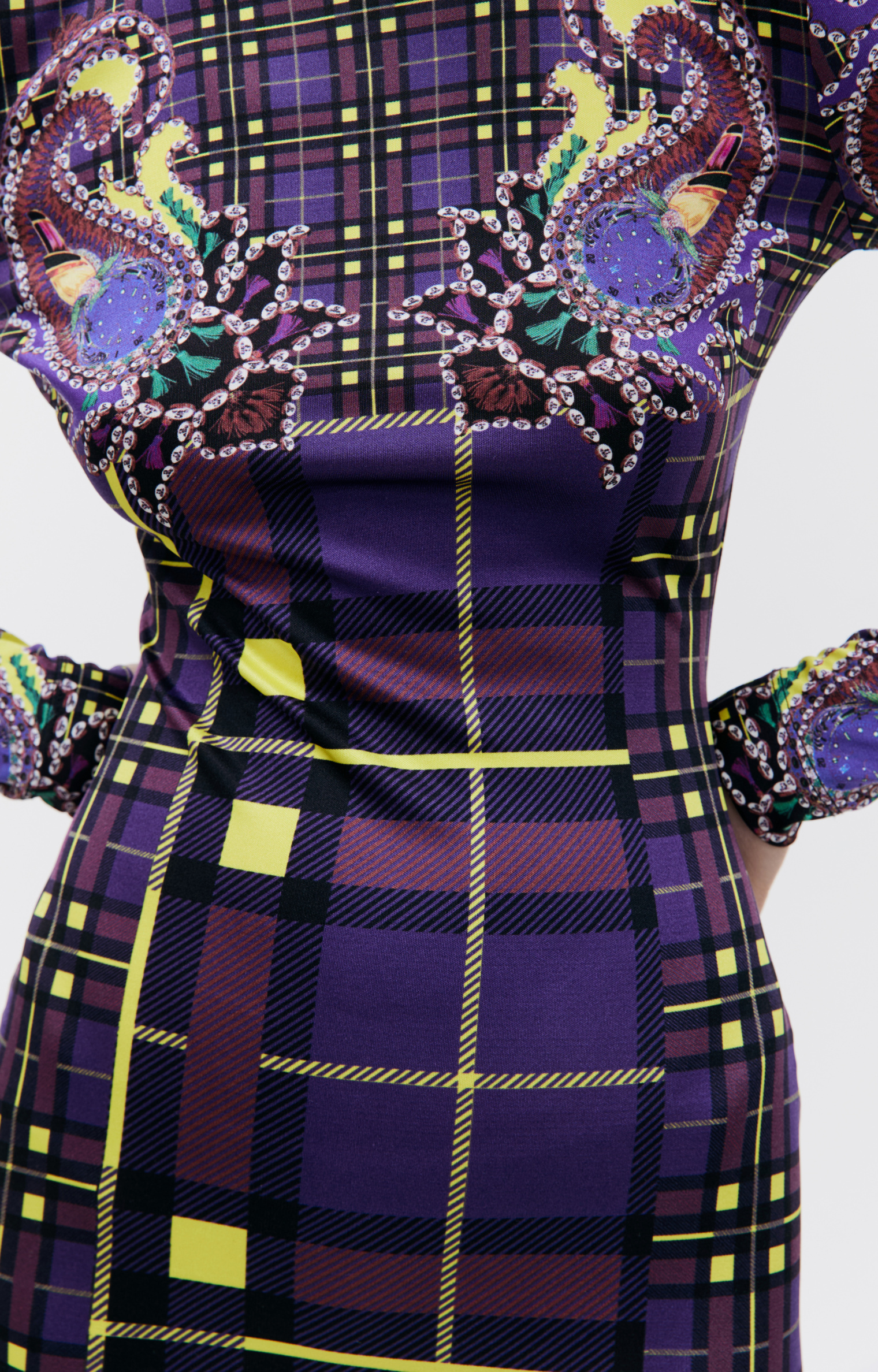 Mary Katrantzou Printed Silk Dress