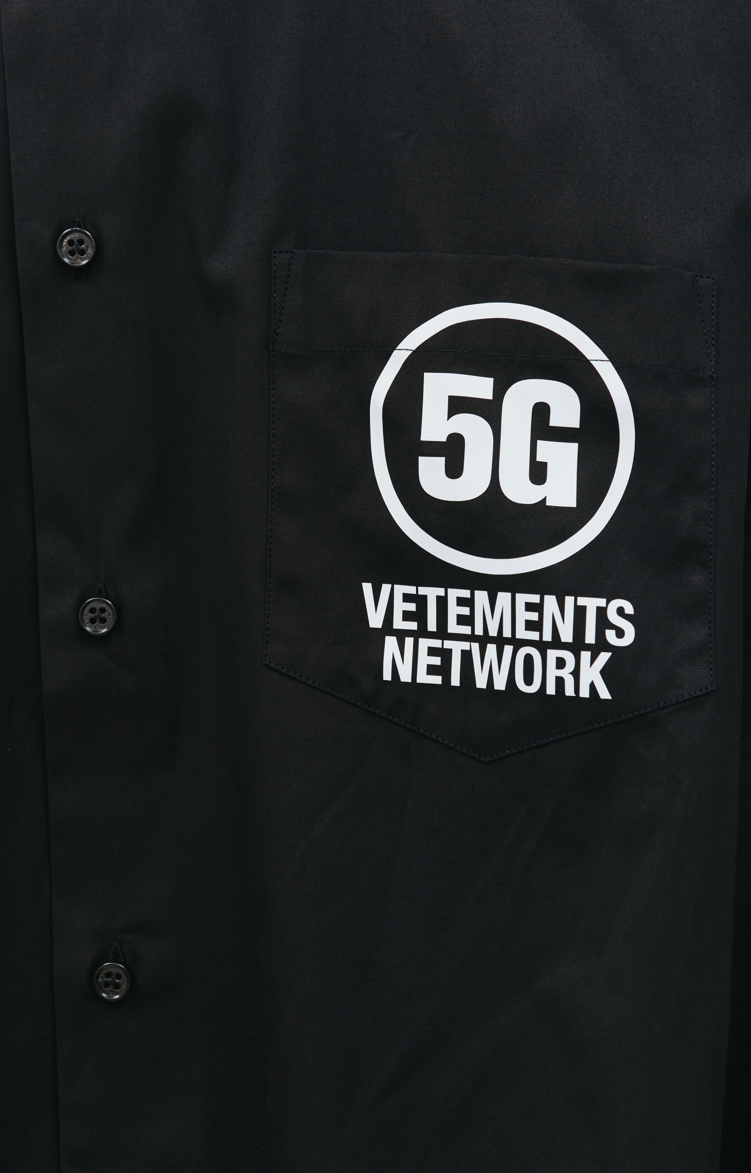 VETEMENTS 5G printed shirt