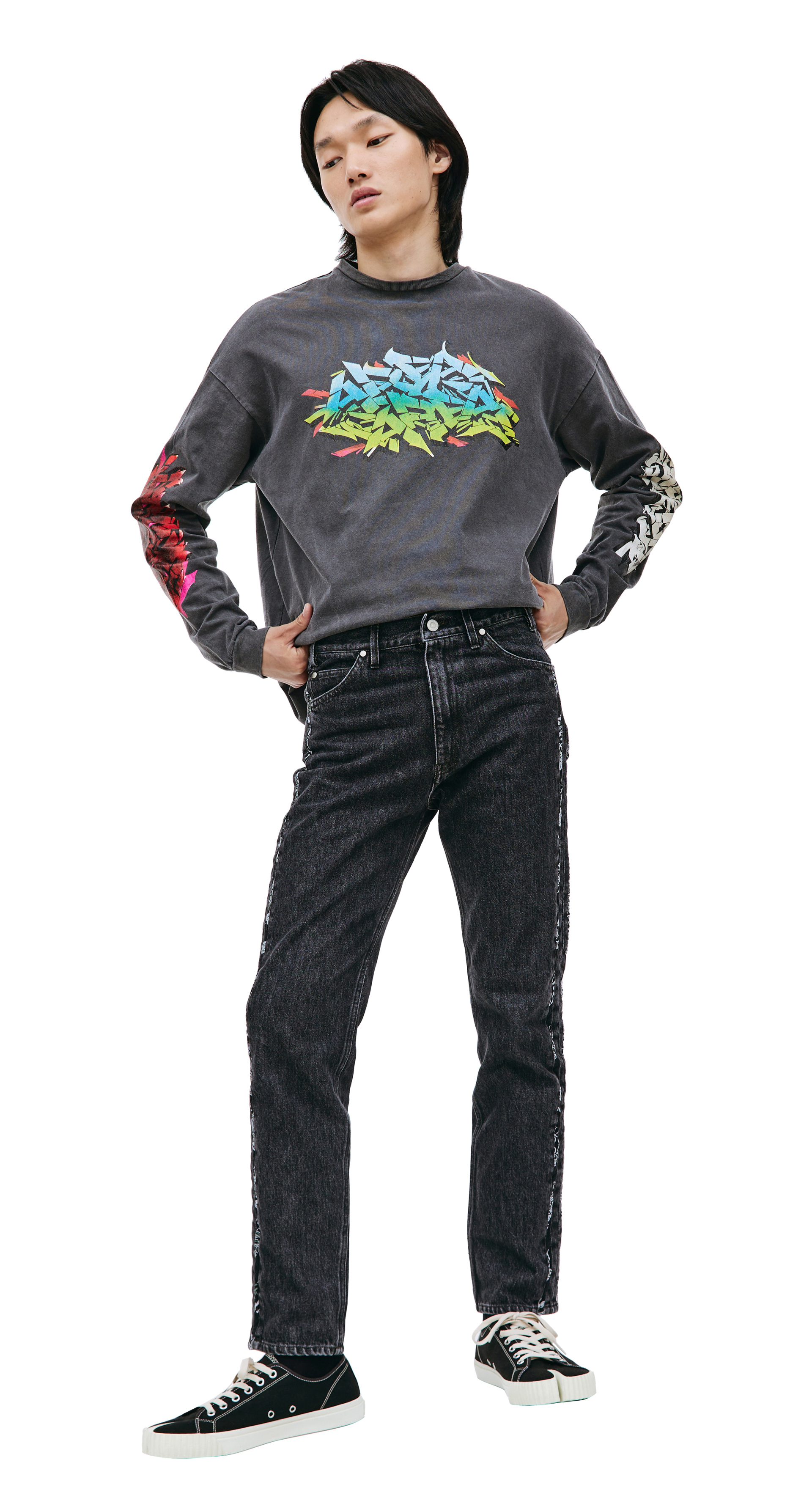 children of the discordance　23ss　pants Children of the discordance Bandana Panelled Track Pants