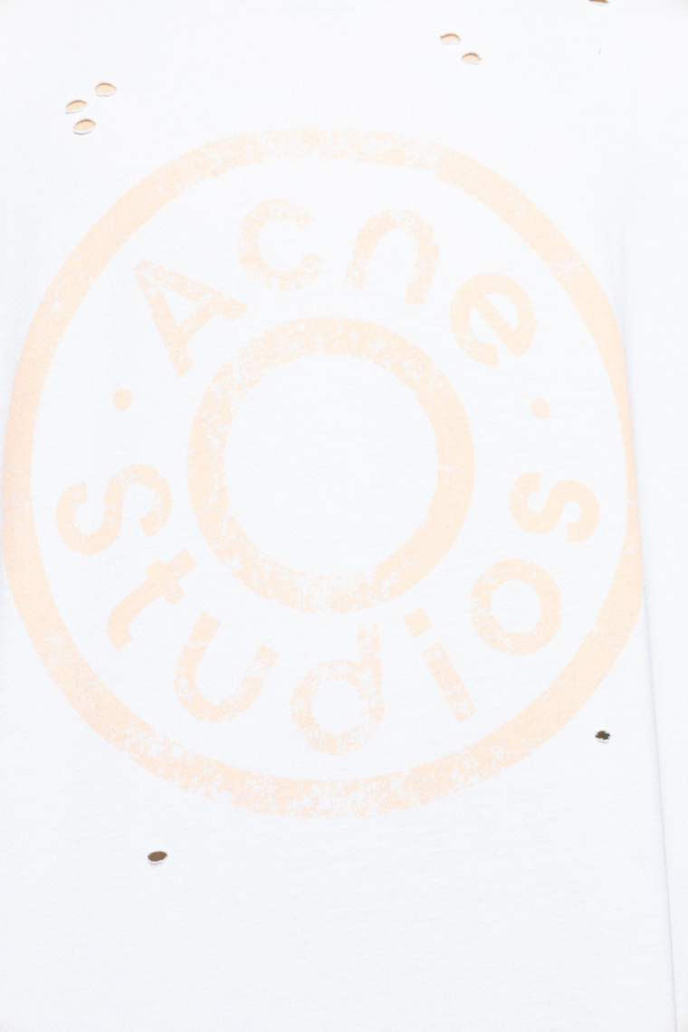 Acne Studios Logo Relaxed Fit T-shirt