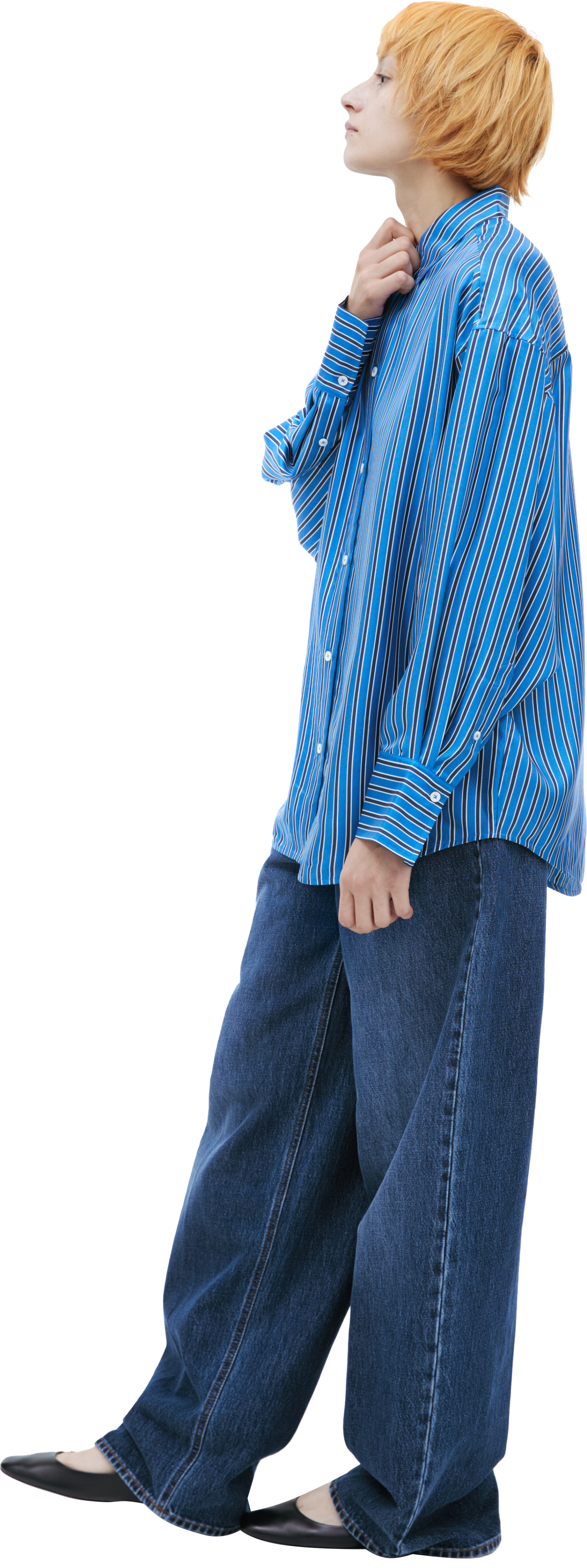 TOTEME Striped silk shirt