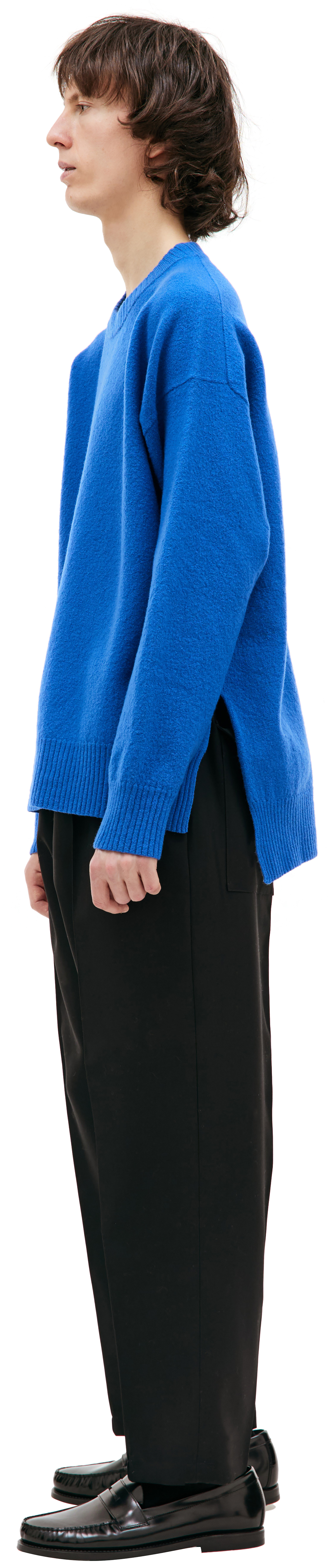 Jil Sander Blue wool sweater