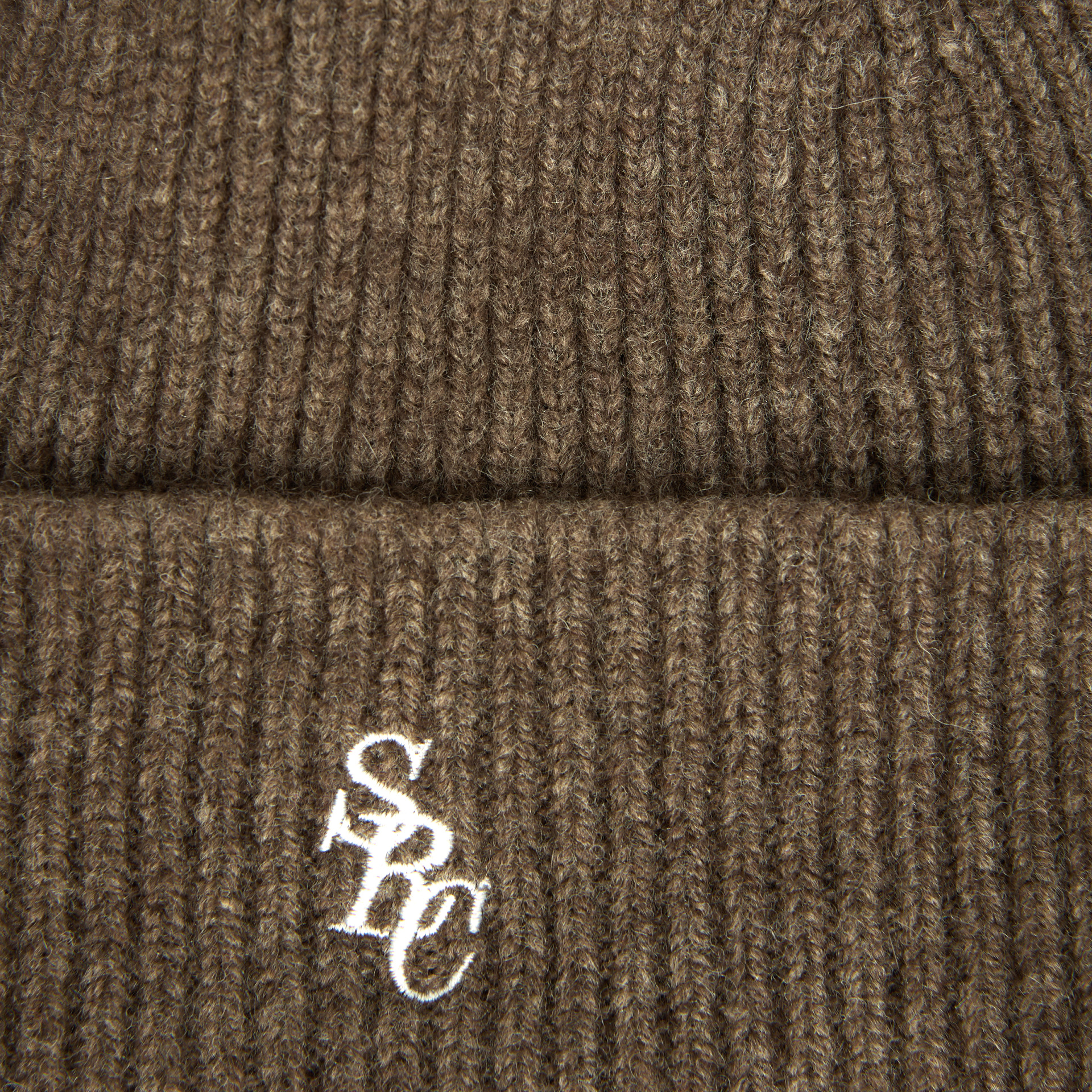 SPORTY & RICH Knitted wool beanie
