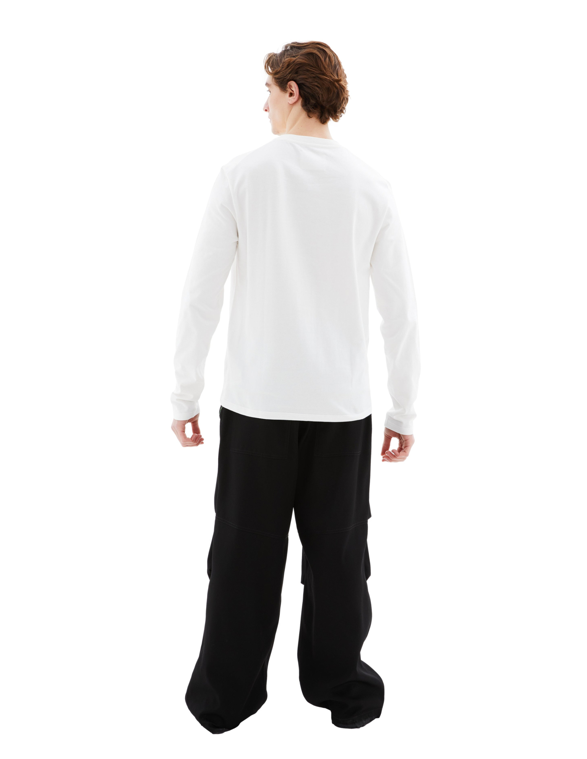 Jil Sander Crew Neck Long Sleeved T-Shirt