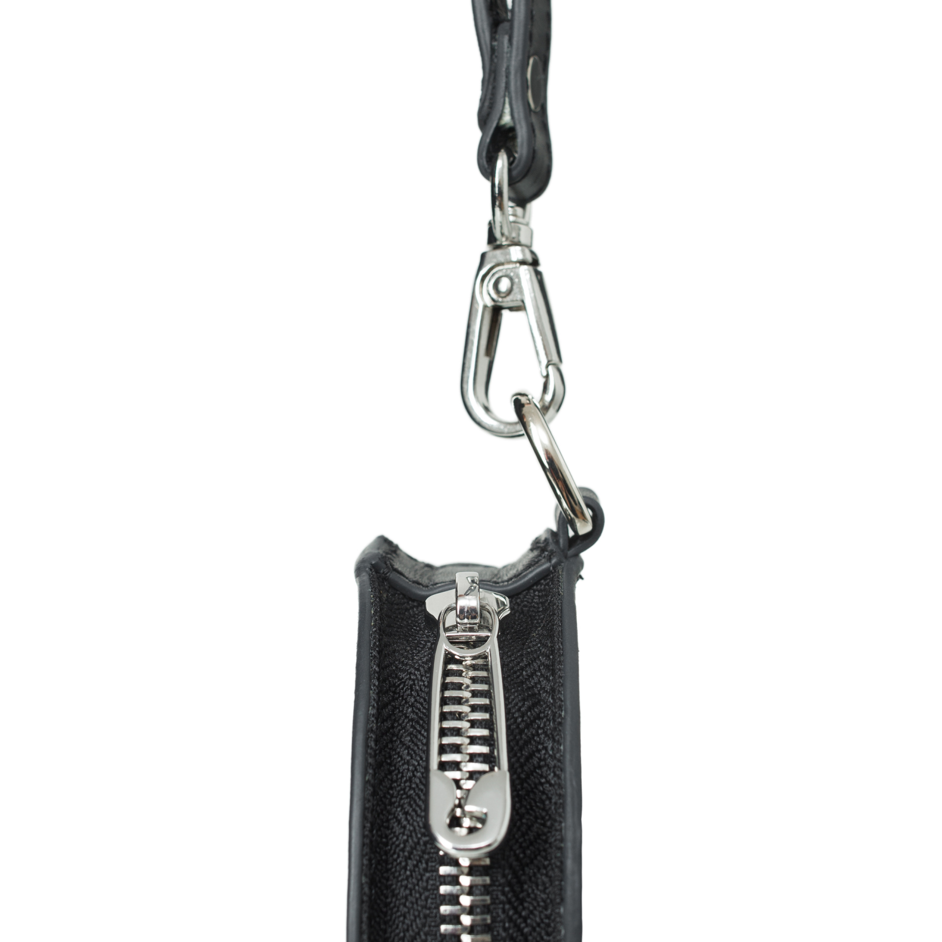 Midnight Studios Disque leather bag