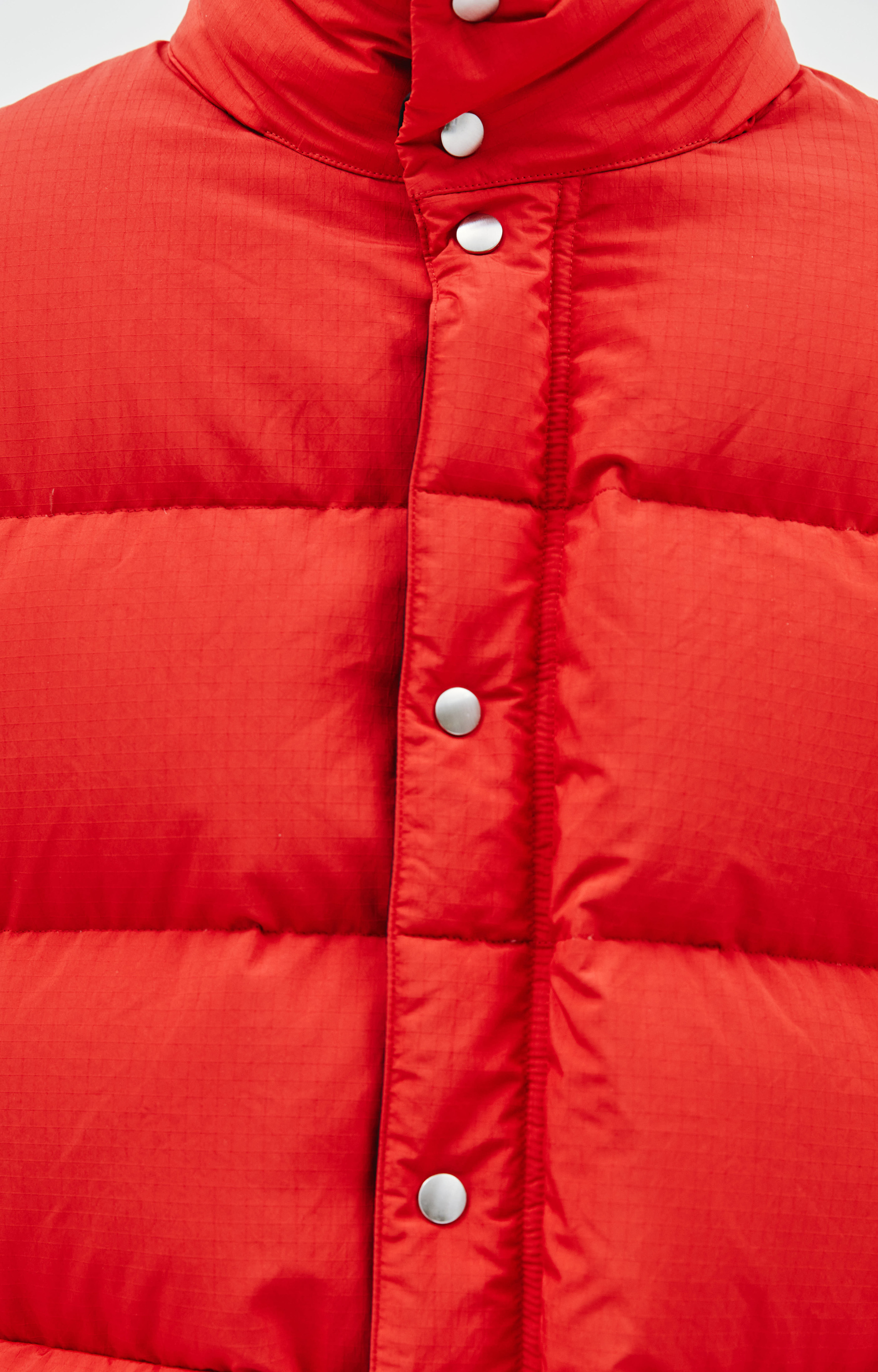 Jil Sander Red water-repellant down jacket