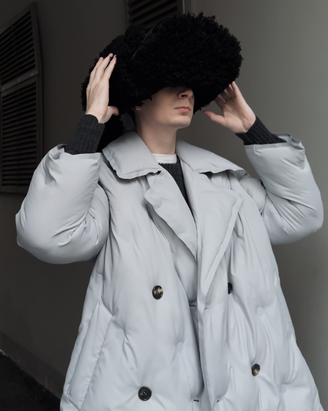 Maison Margiela Wool trapper hat