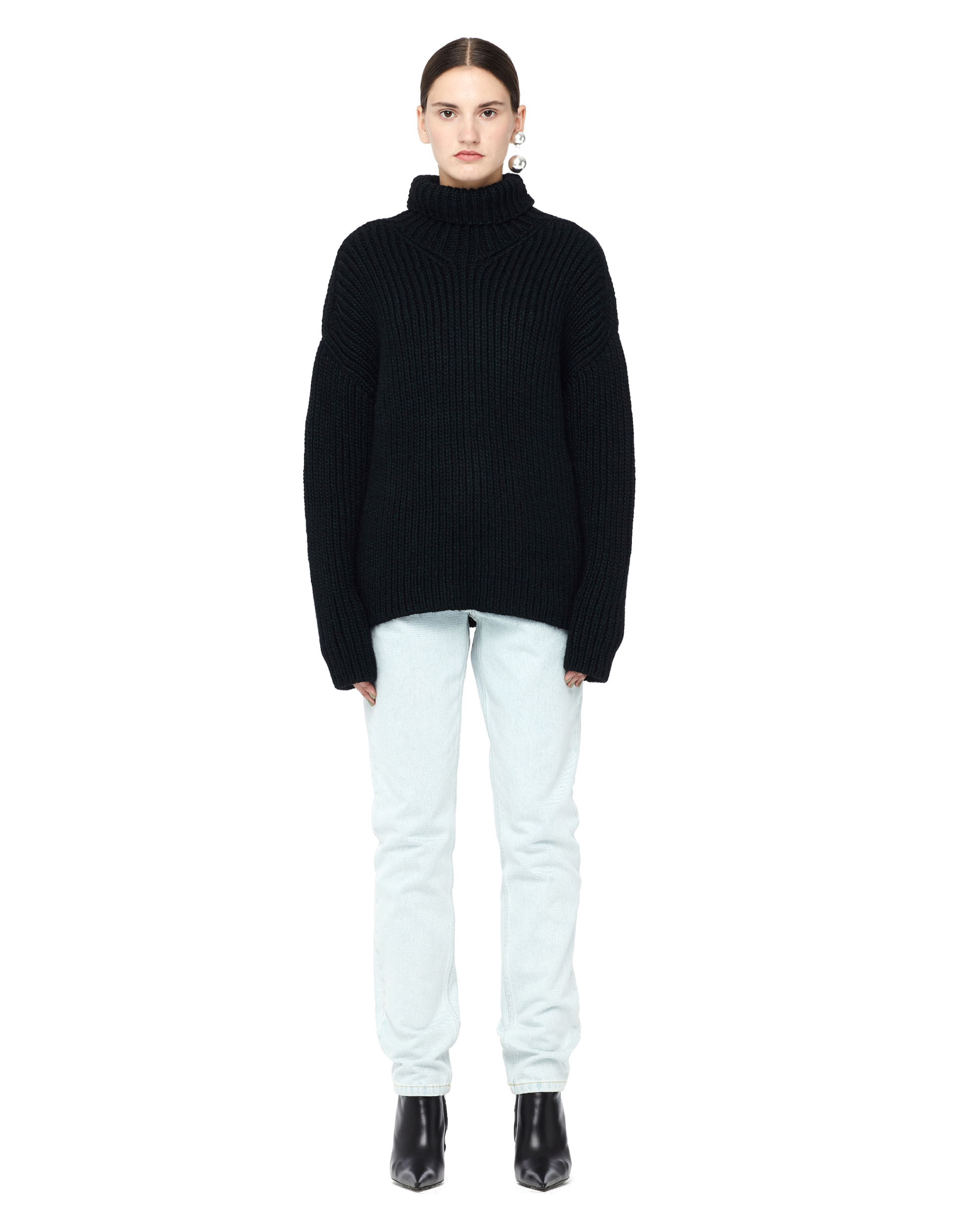 A.F.Vandevorst Chunky Knit Turtleneck Sweater