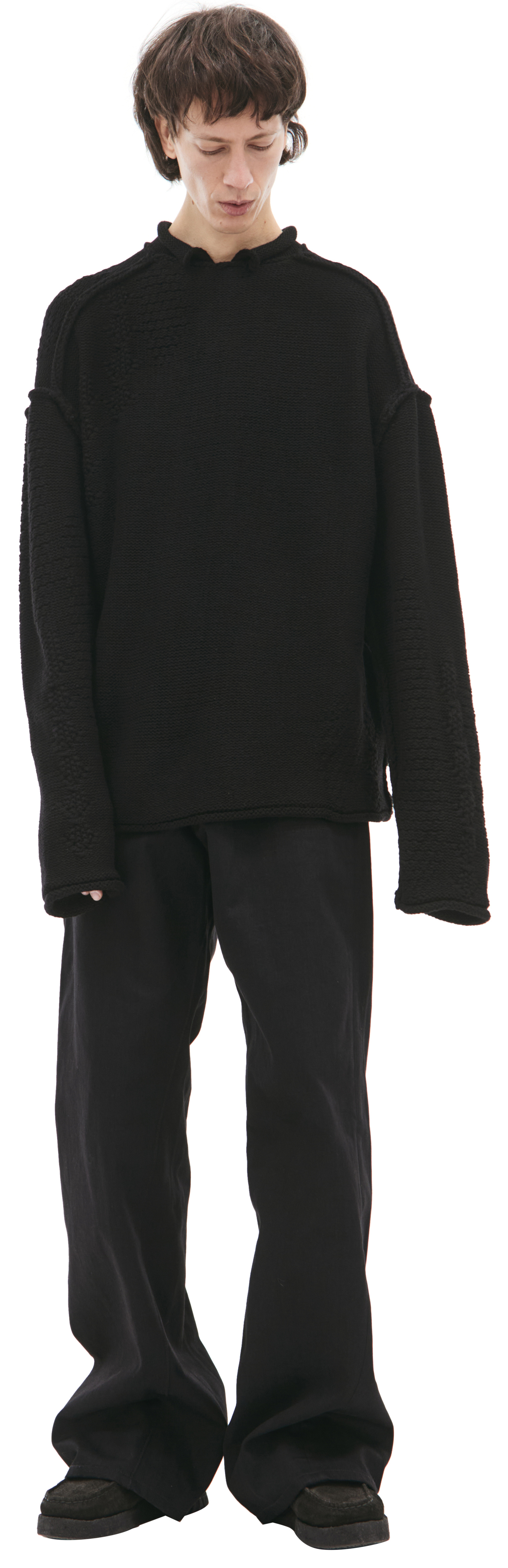 The Viridi-Anne Knitted merino wool sweater