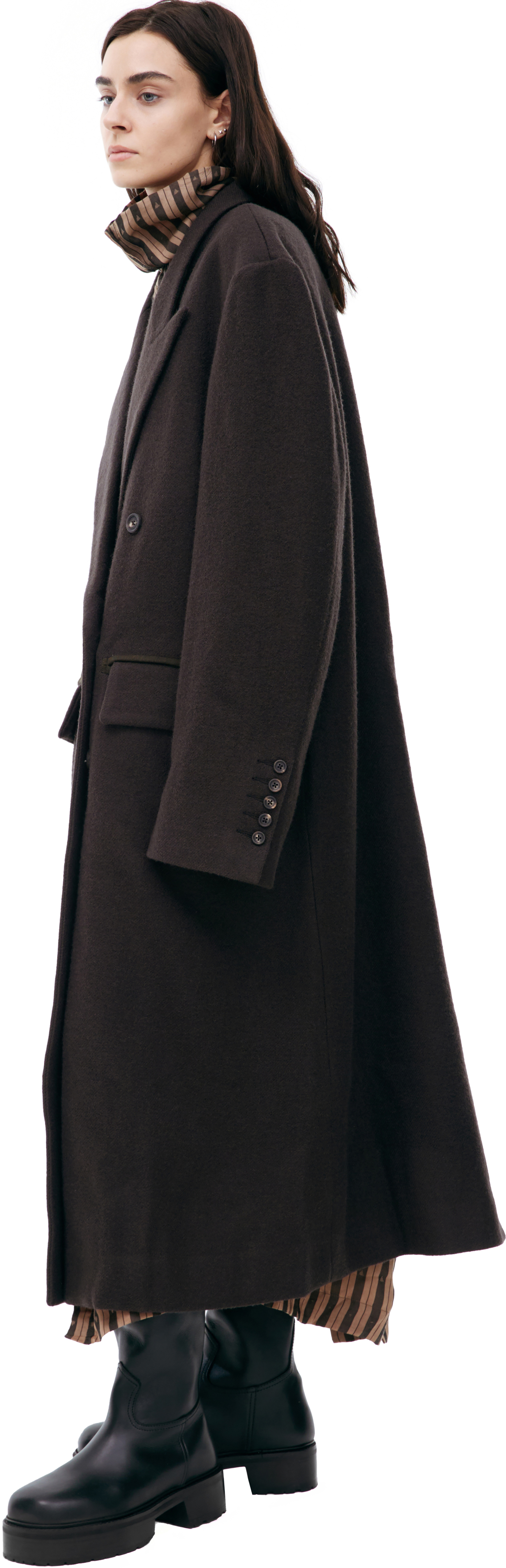 Ziggy Chen Doublet Breasted Coat