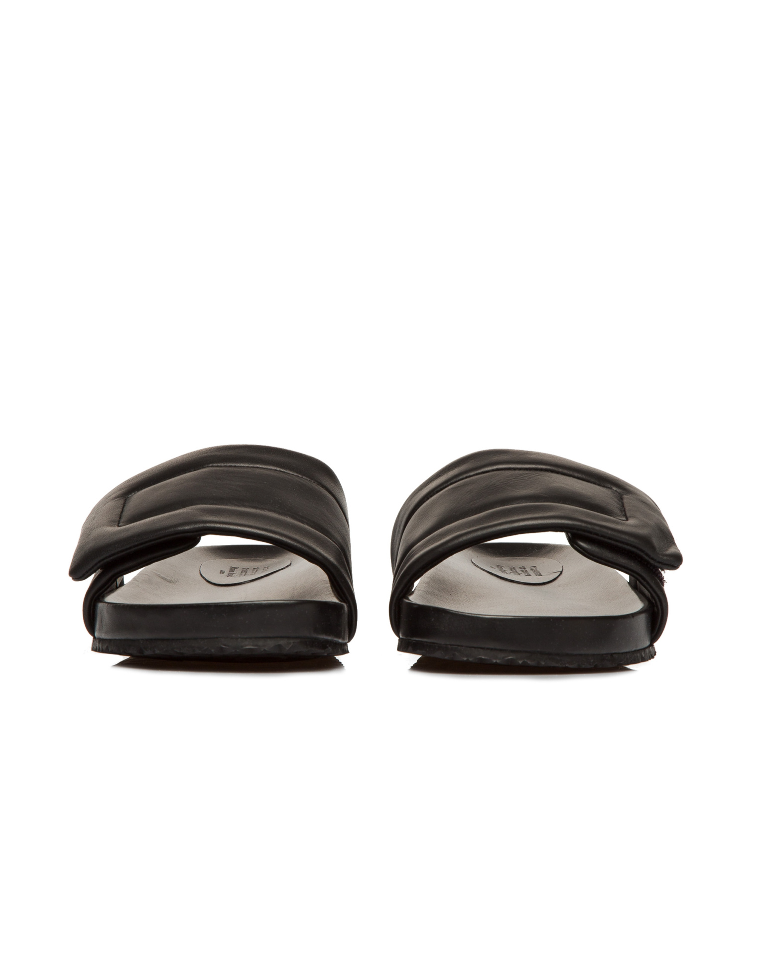 Maison Margiela Leather Velcro sandals