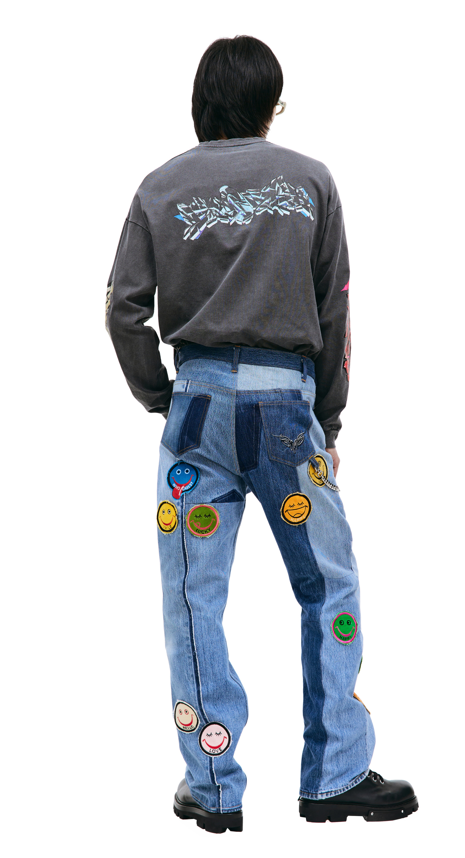 Children of the discordance Patched jeans
