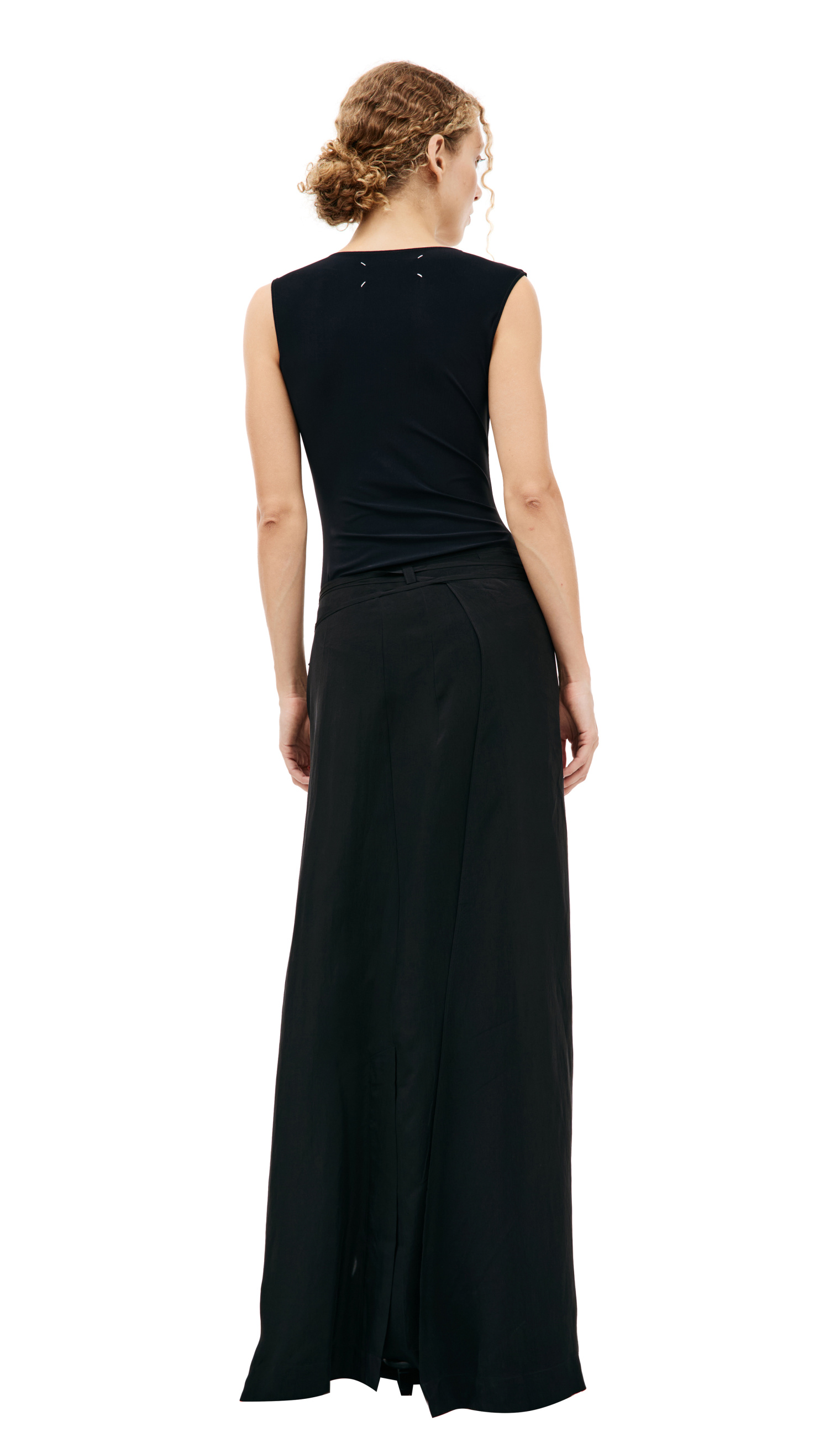 Ziggy Chen Black maxi skirt