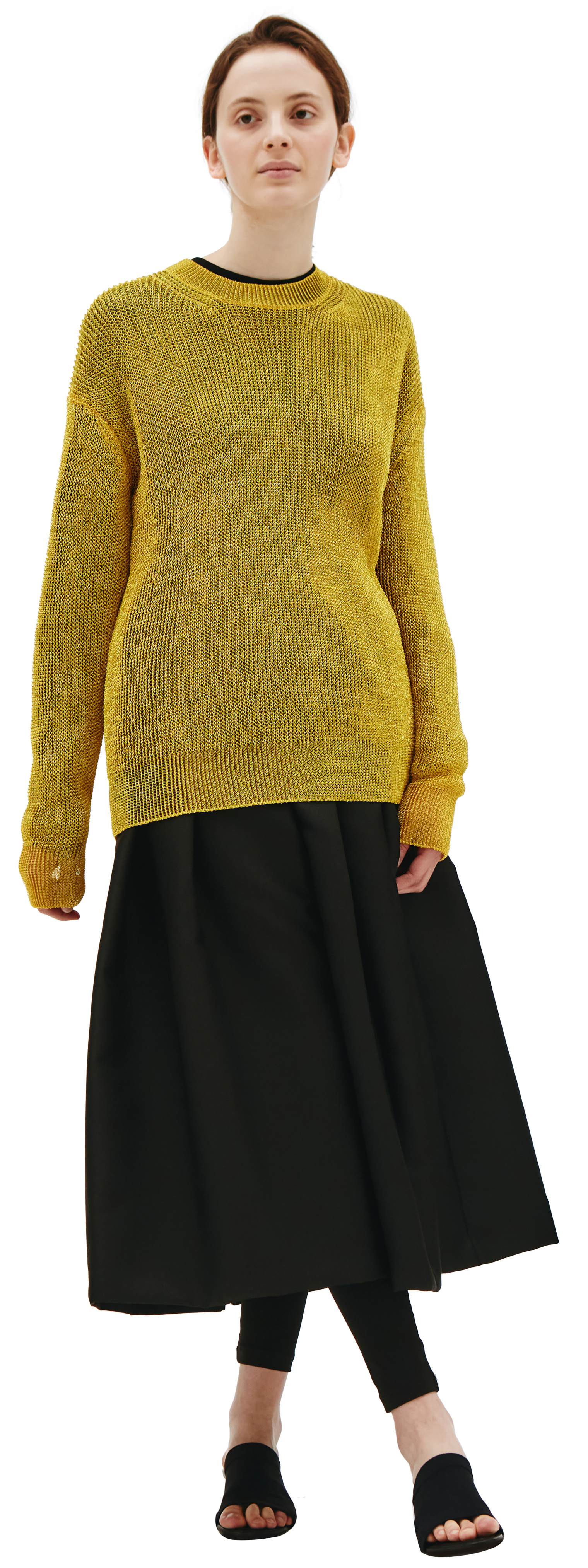 Junya Watanabe Gold Knit sweater