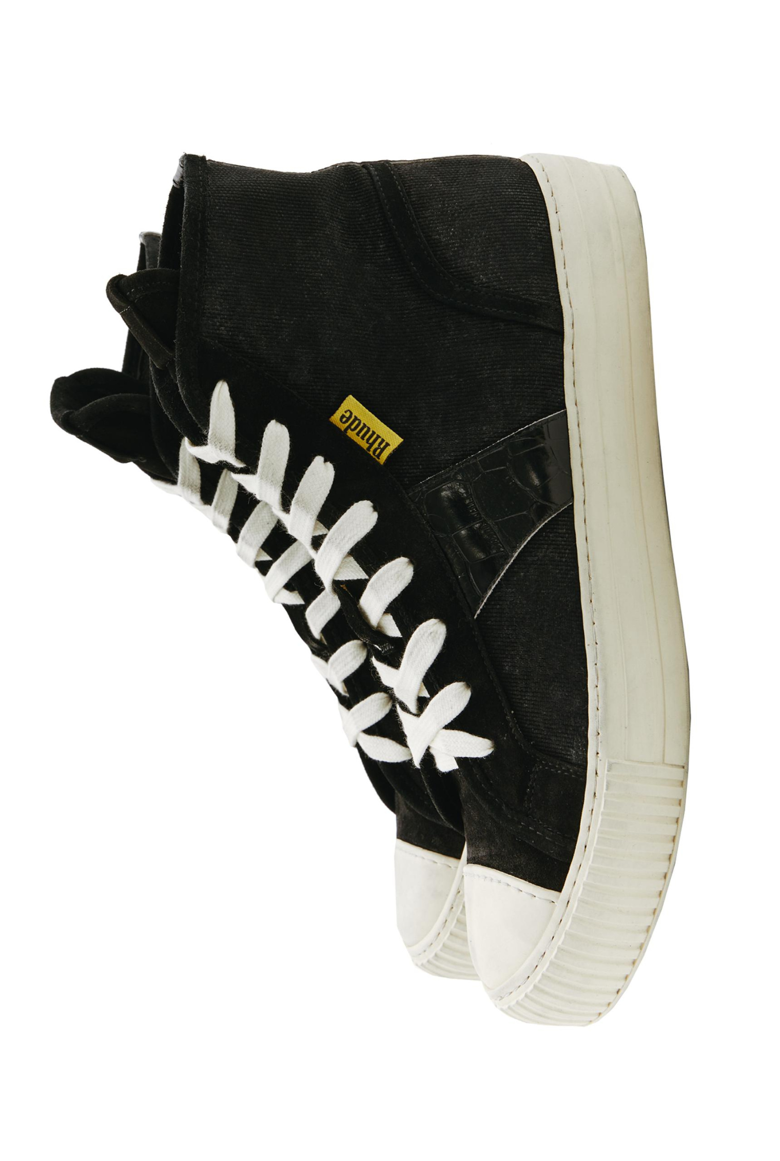 RHUDE Sneakers with leather inserts