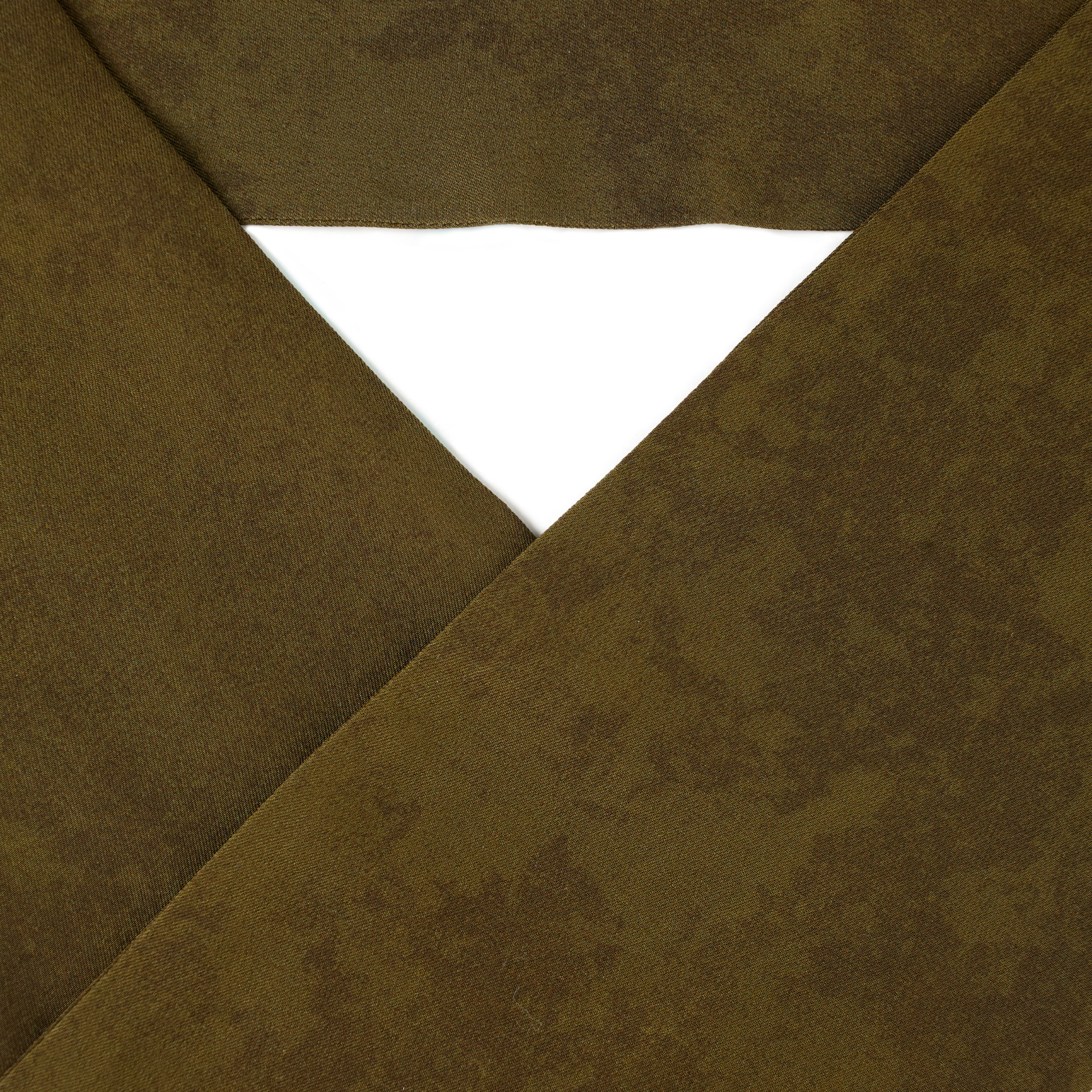 Ziggy Chen Brown silk scarf