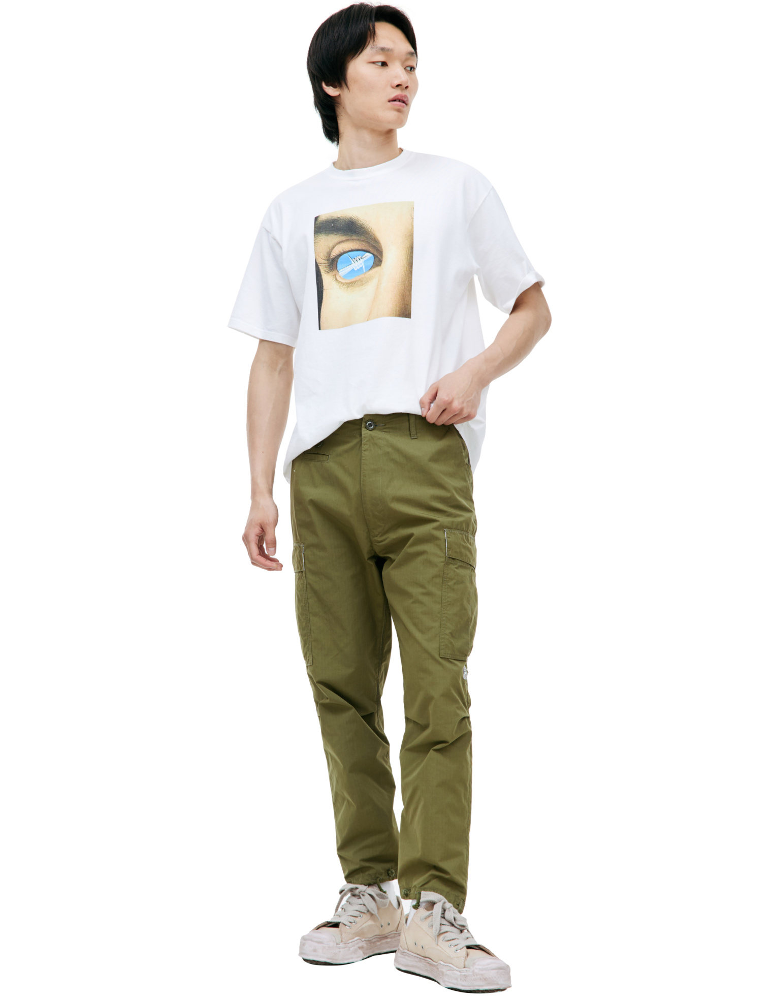 Undercover Khaki cargo trousers