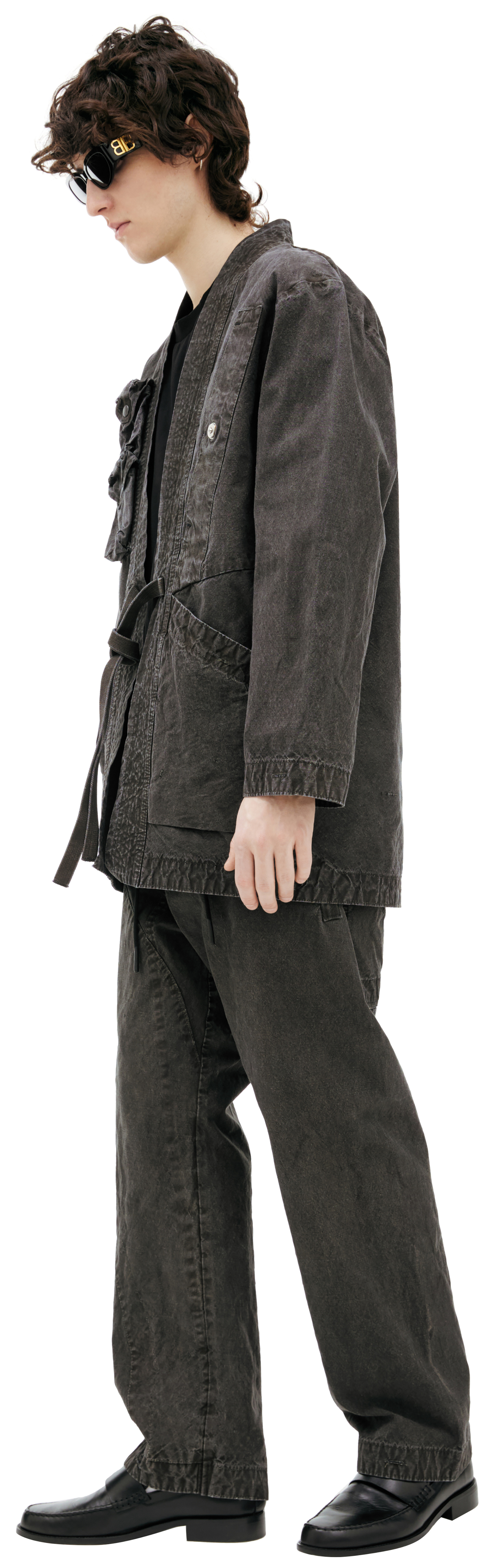 PLANIMETRY Kimono with patch pockets