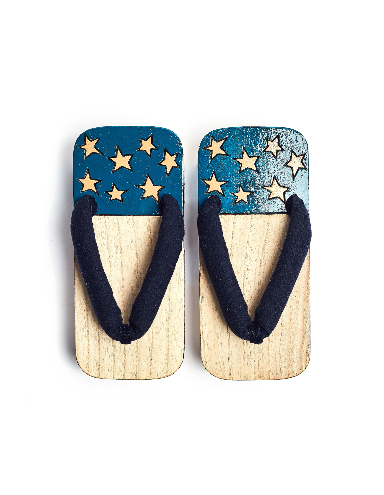 visvim American Flag Geta Sandals