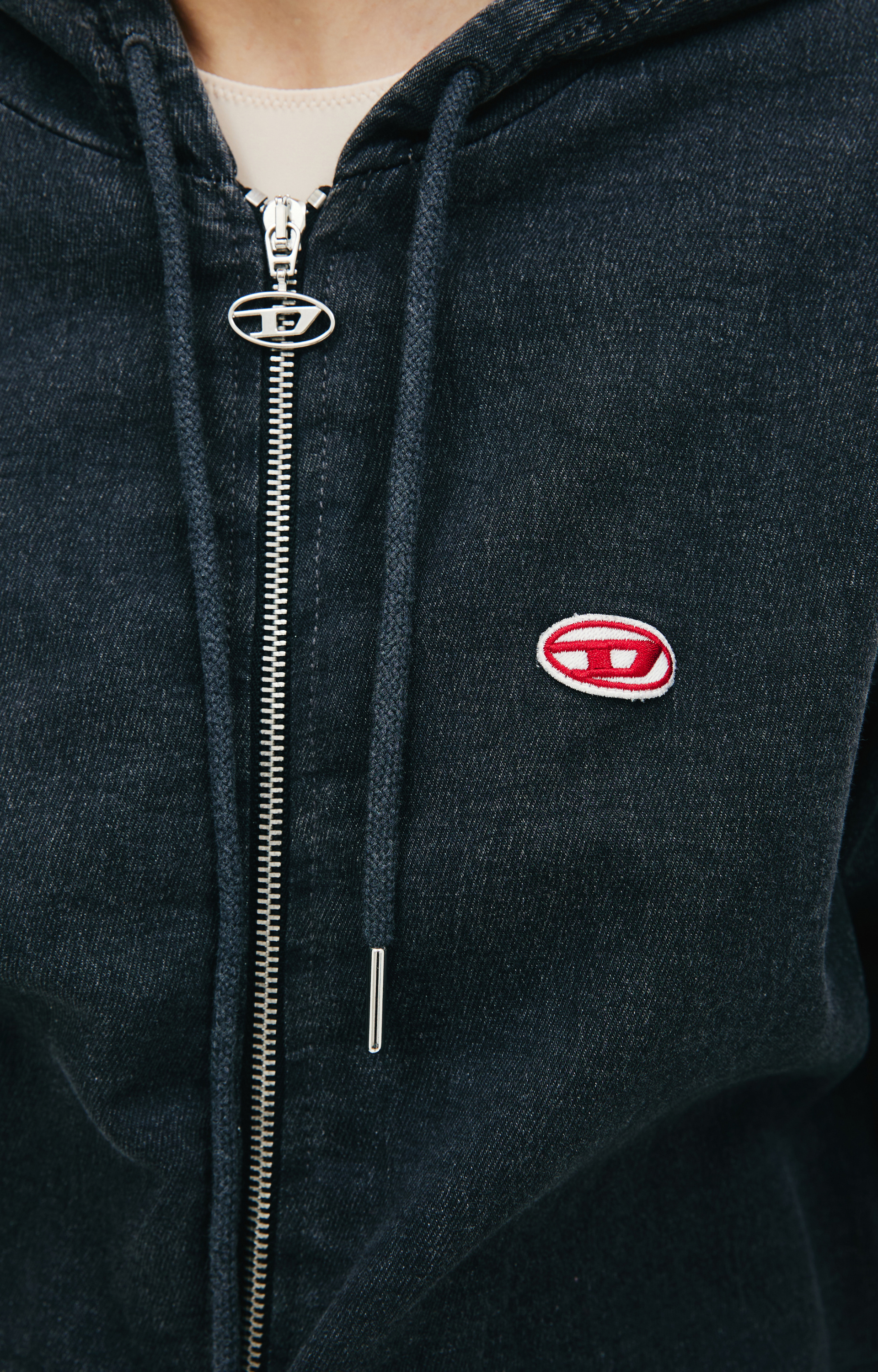 Diesel Zip up \'D-Gir-Ne\' hoodie