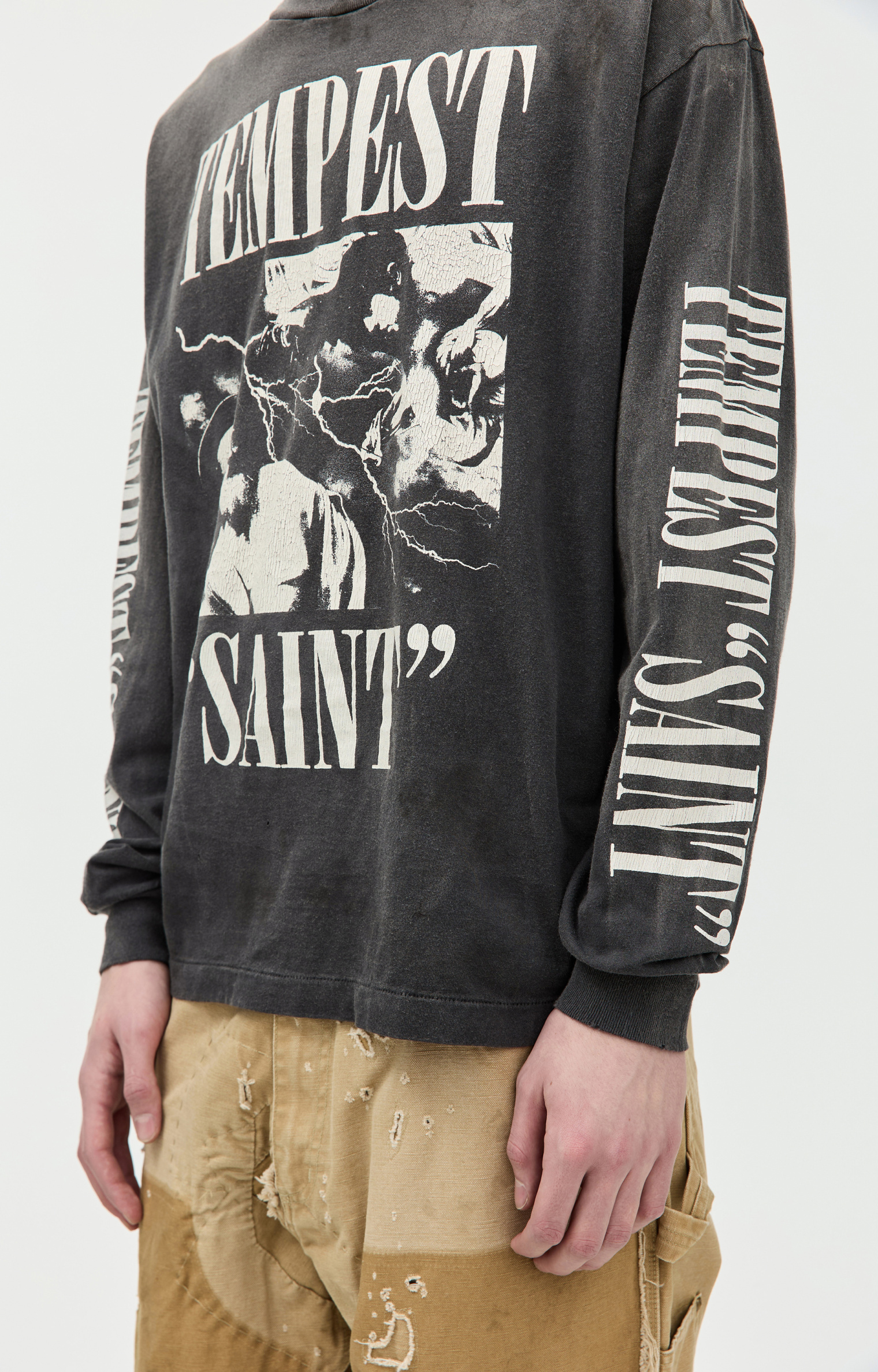 Saint Mxxxxxx \'Tempest\' print longsleeve