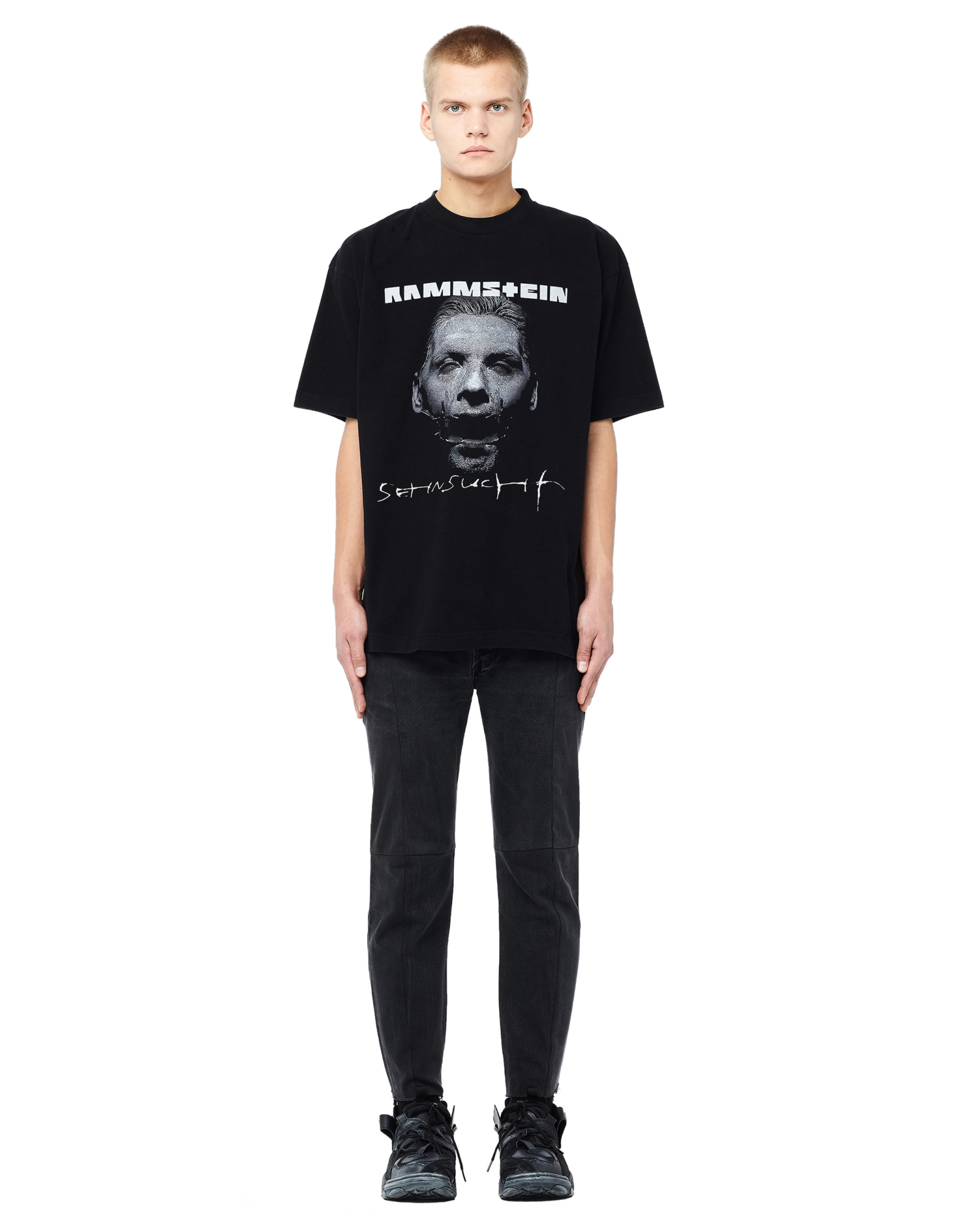 VETEMENTS Футболка с принтом Rammstein