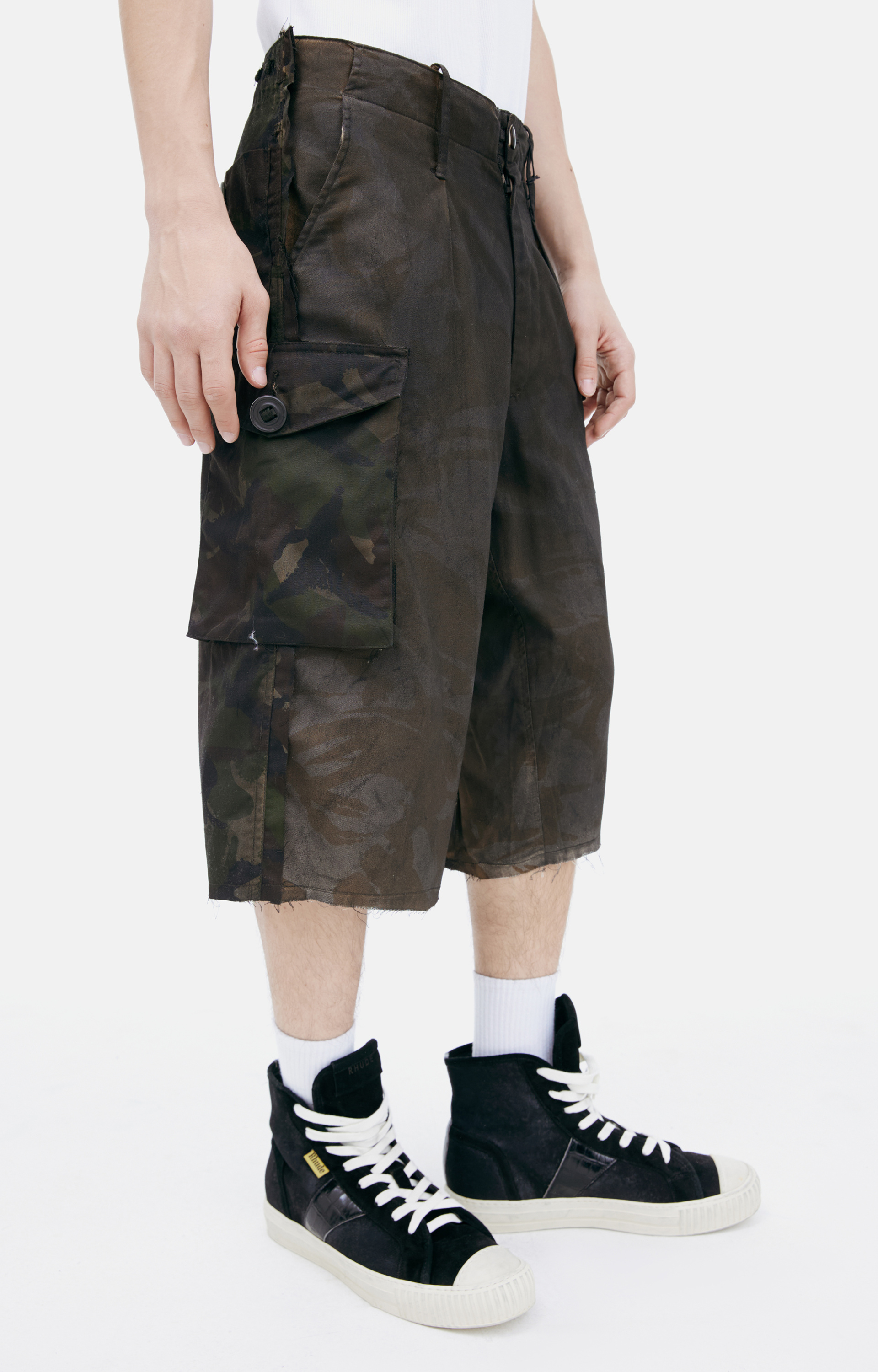 PROTOTYPES Camo Cargo Shorts