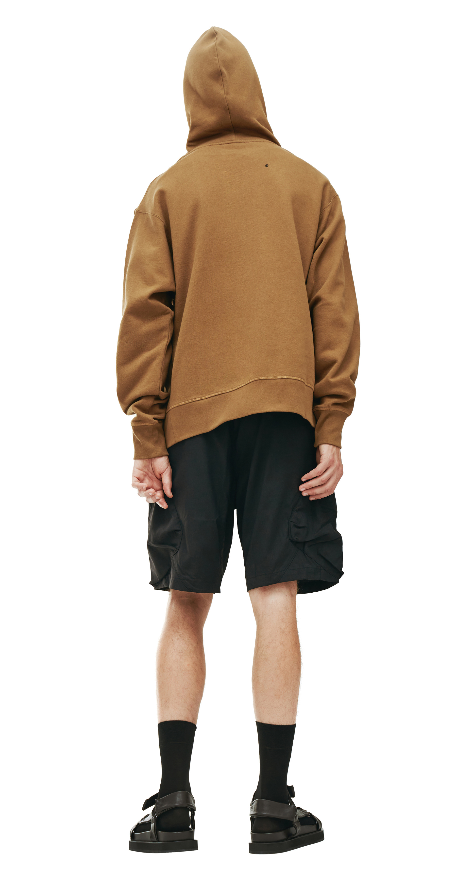 Acronym S26-PR Cotton Hoodie in coyote