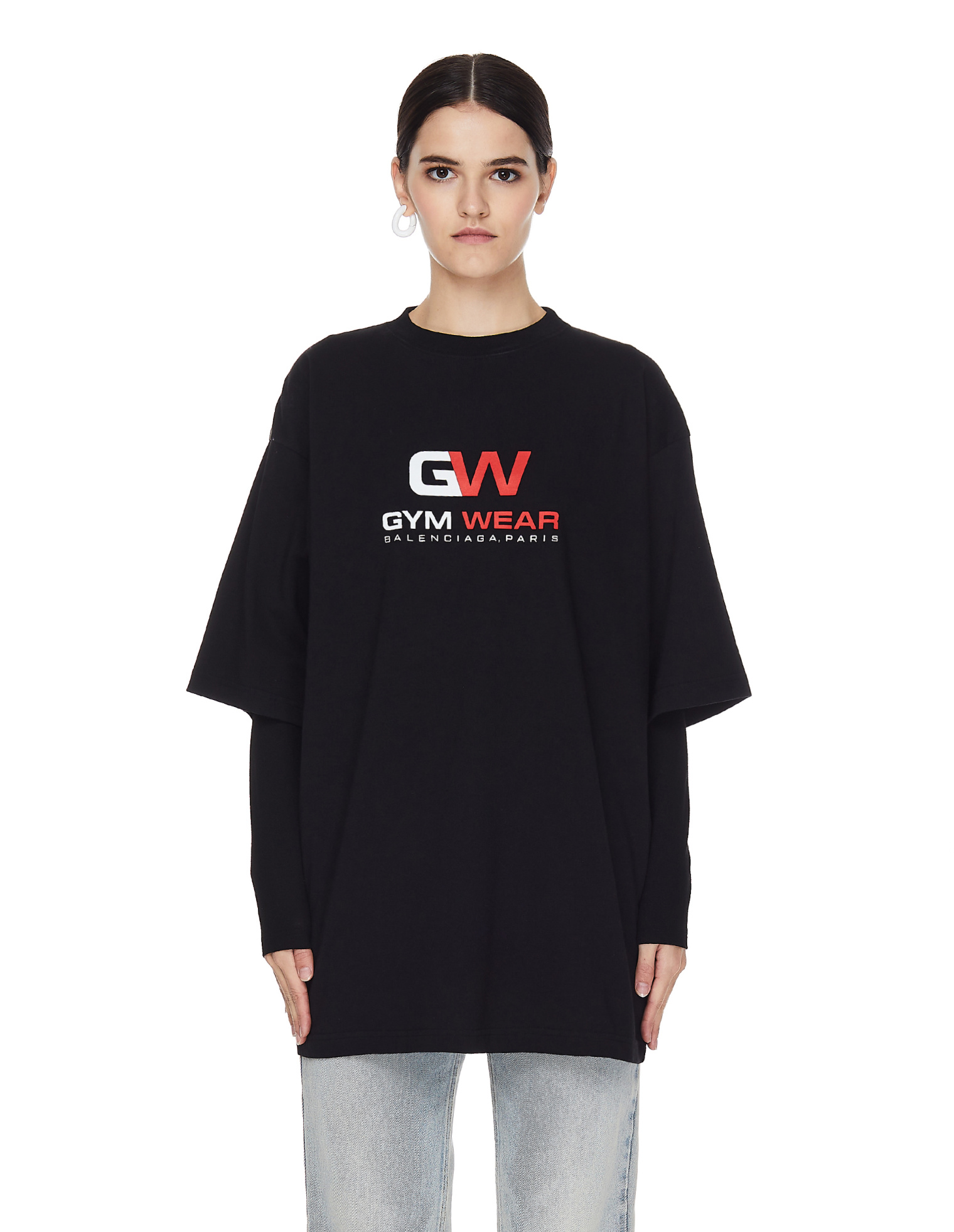 Balenciaga Oversize Gym Wear T-shirt