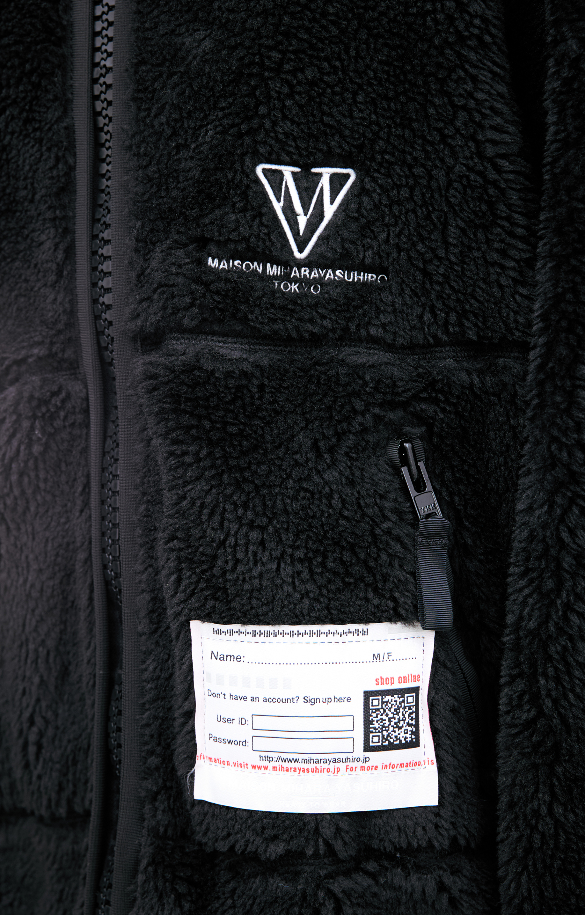 Maison Mihara Yasuhiro Oversize patch jacket