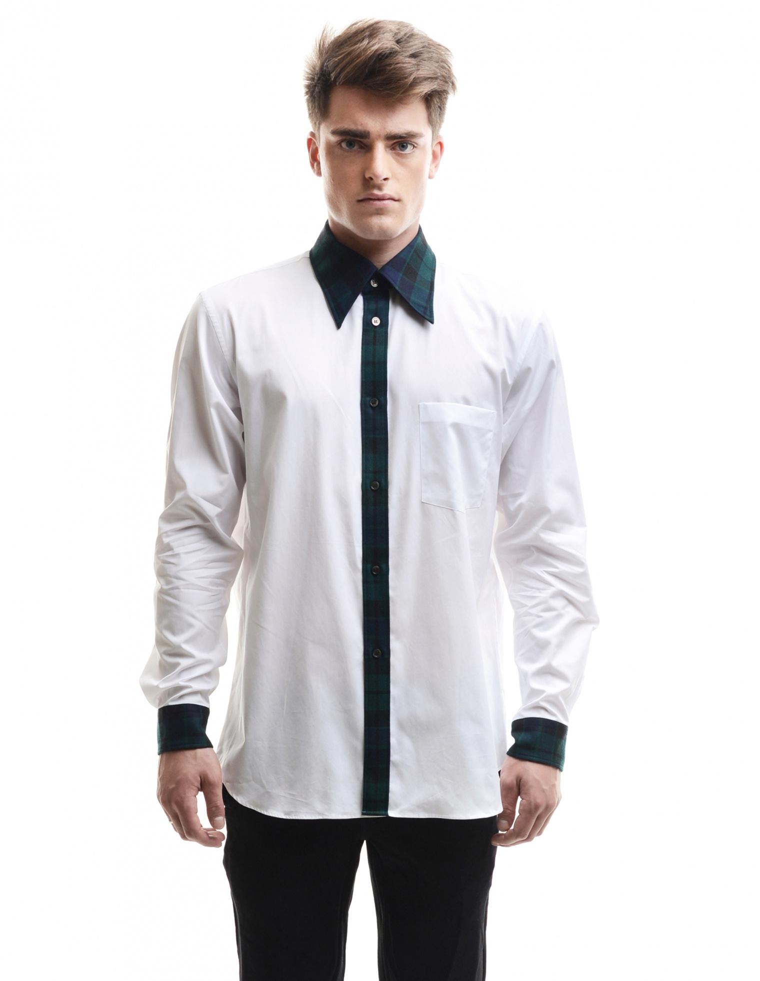 Comme des Garcons Homme plus Хлопковая рубашка