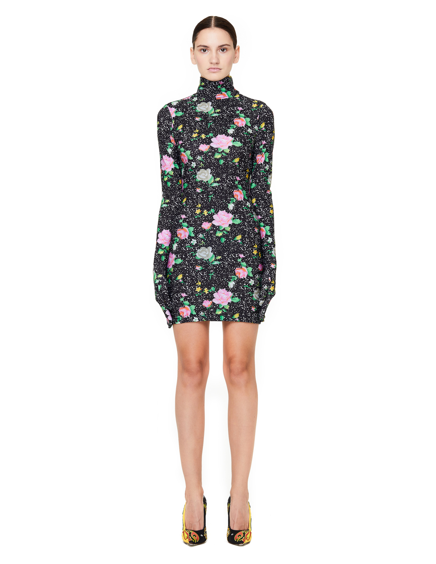 VETEMENTS Платье-мини Styling Dress с перчатками