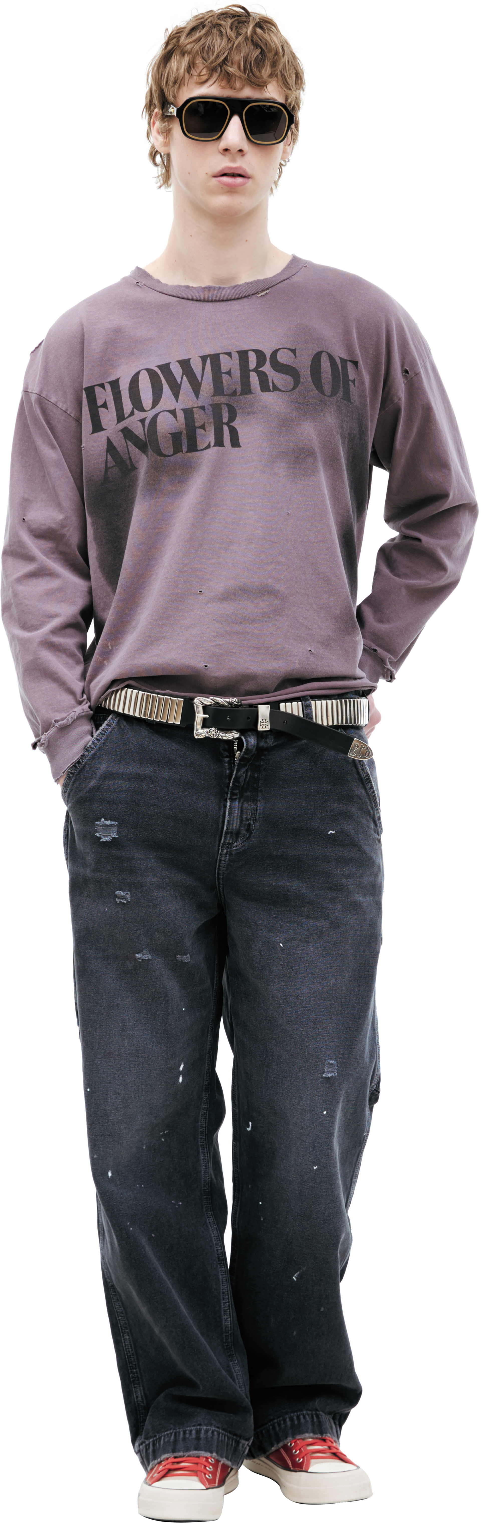 Enfants Riches Déprimés Paint effect jeans