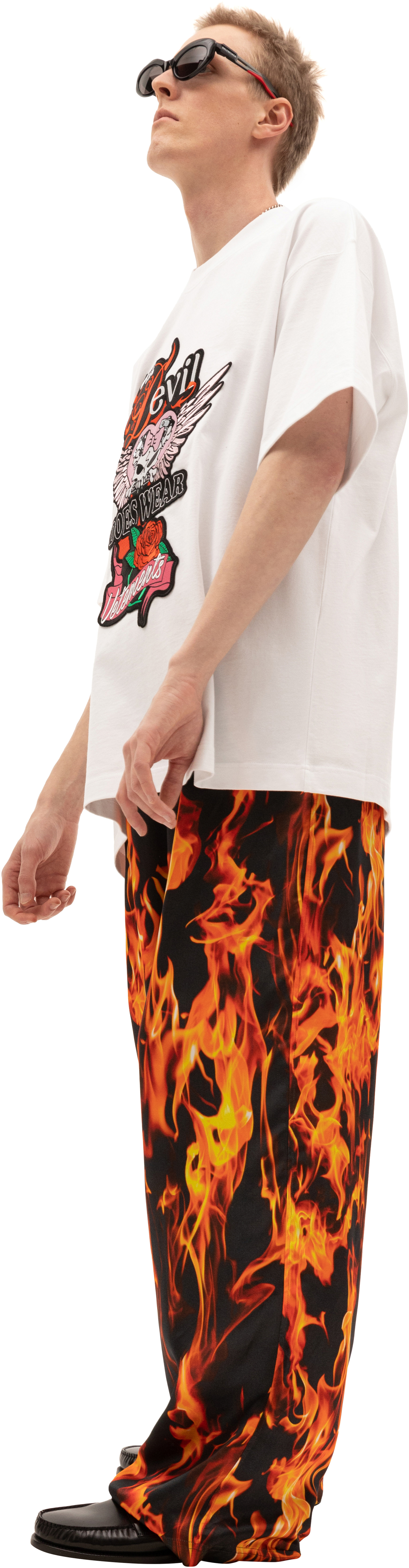 VETEMENTS The Devil T-shirt in white