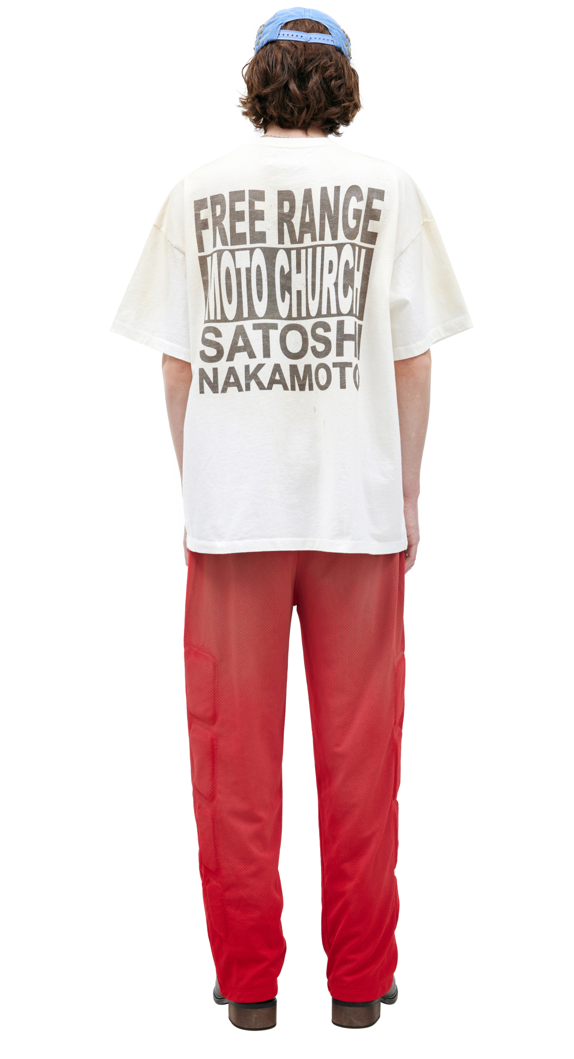 Satoshi Nakamoto White T-shirt with print