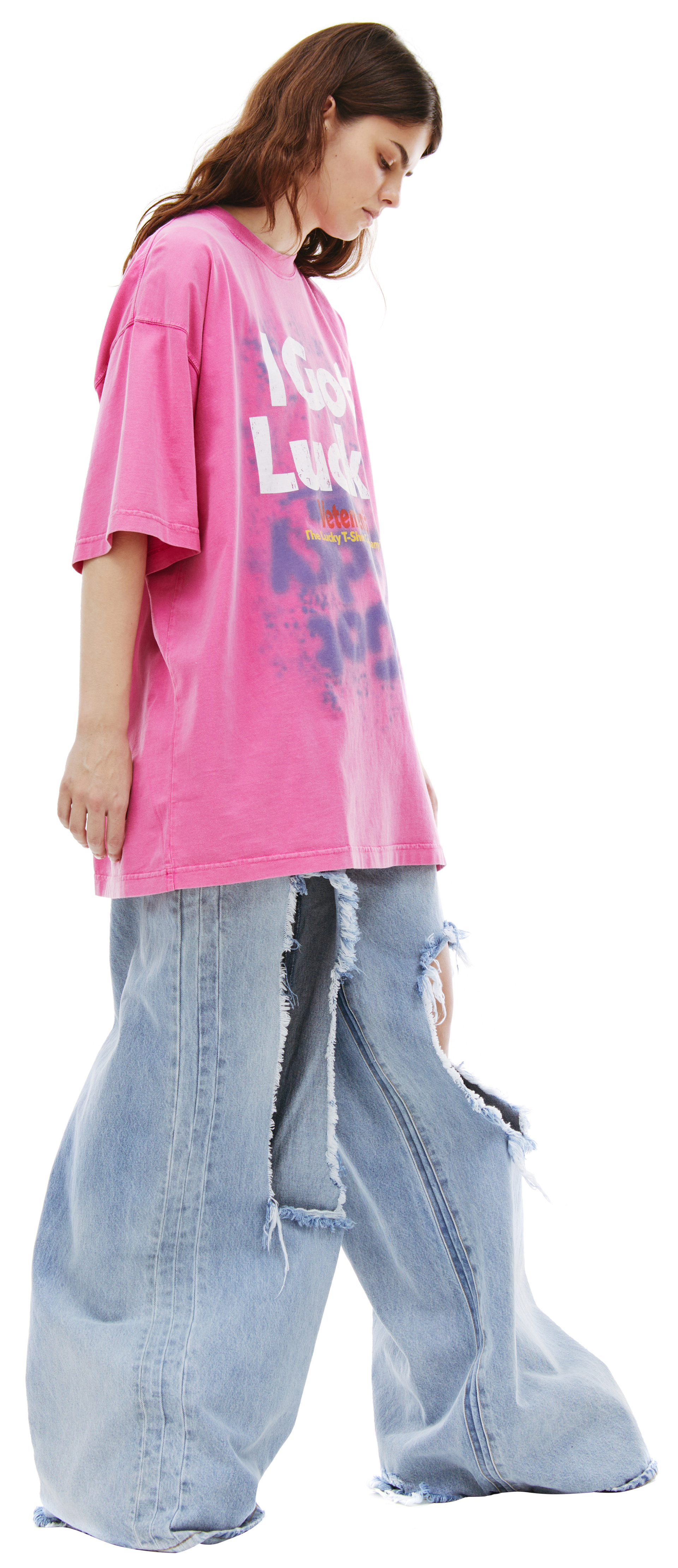 VETEMENTS \'I got Lucky\' cotton t-shirt