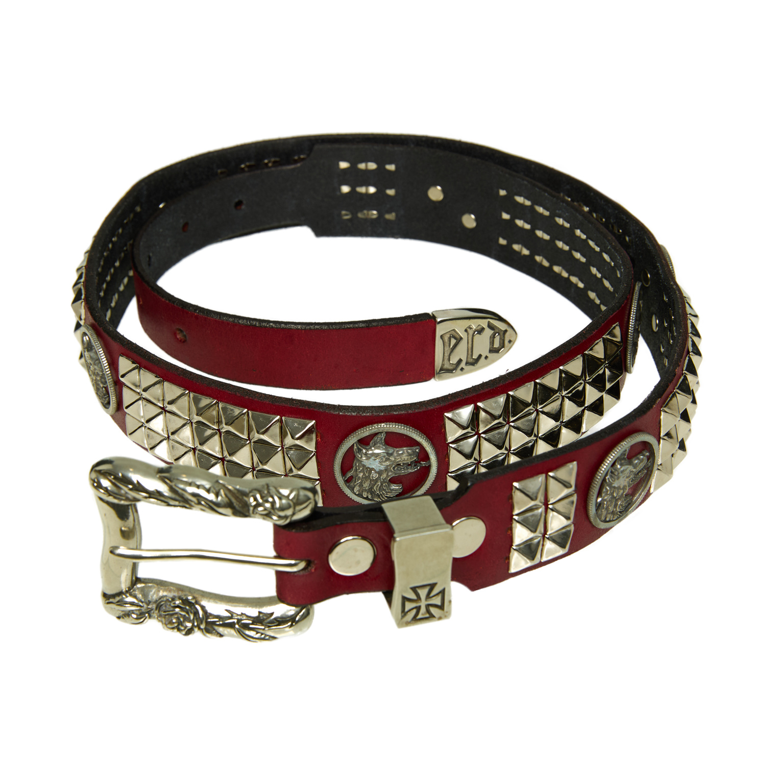 Buy Enfants Riches Déprimés men red dog in restraint coin belt for